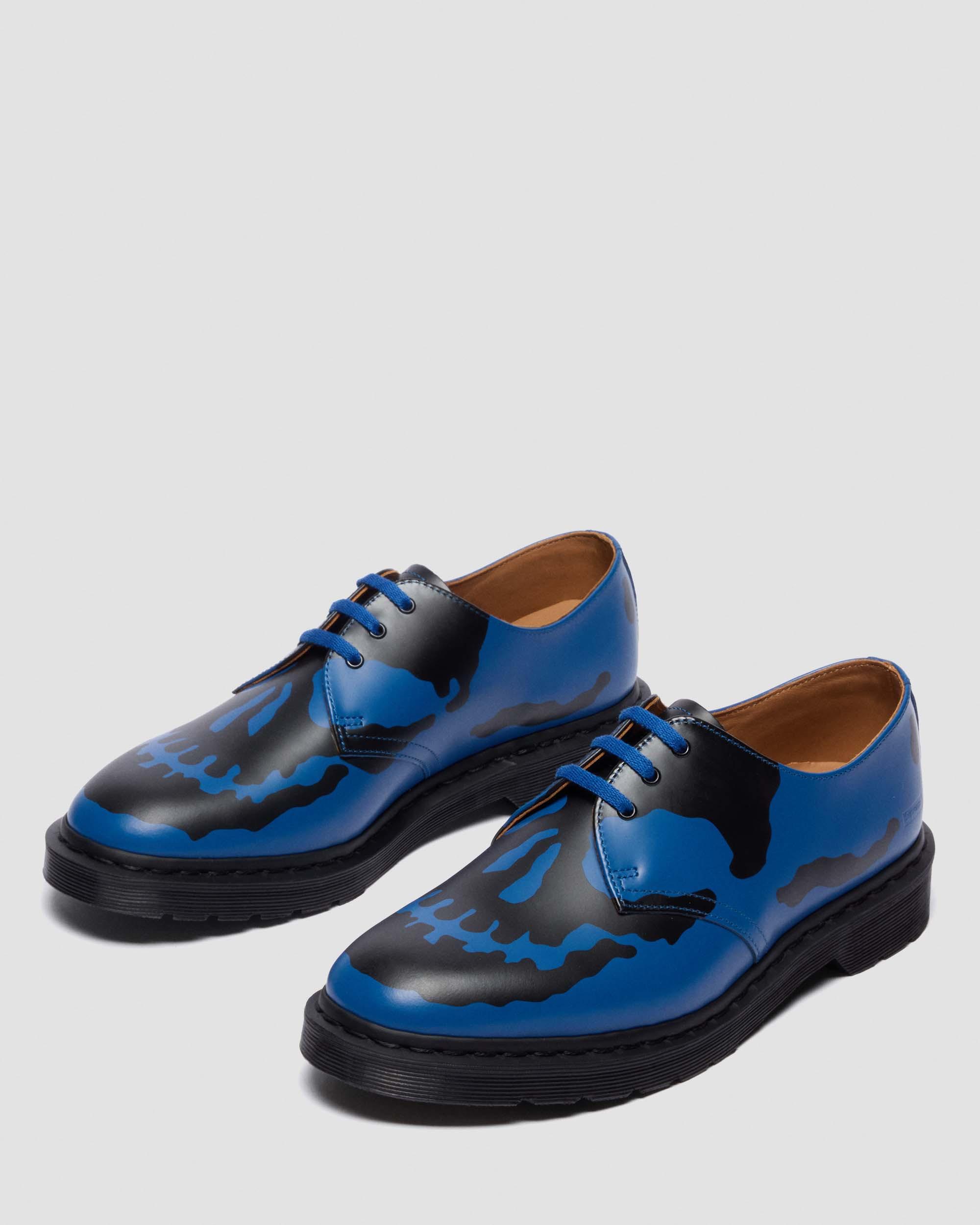 1461 SUPREME SKULL in Blue | Dr. Martens
