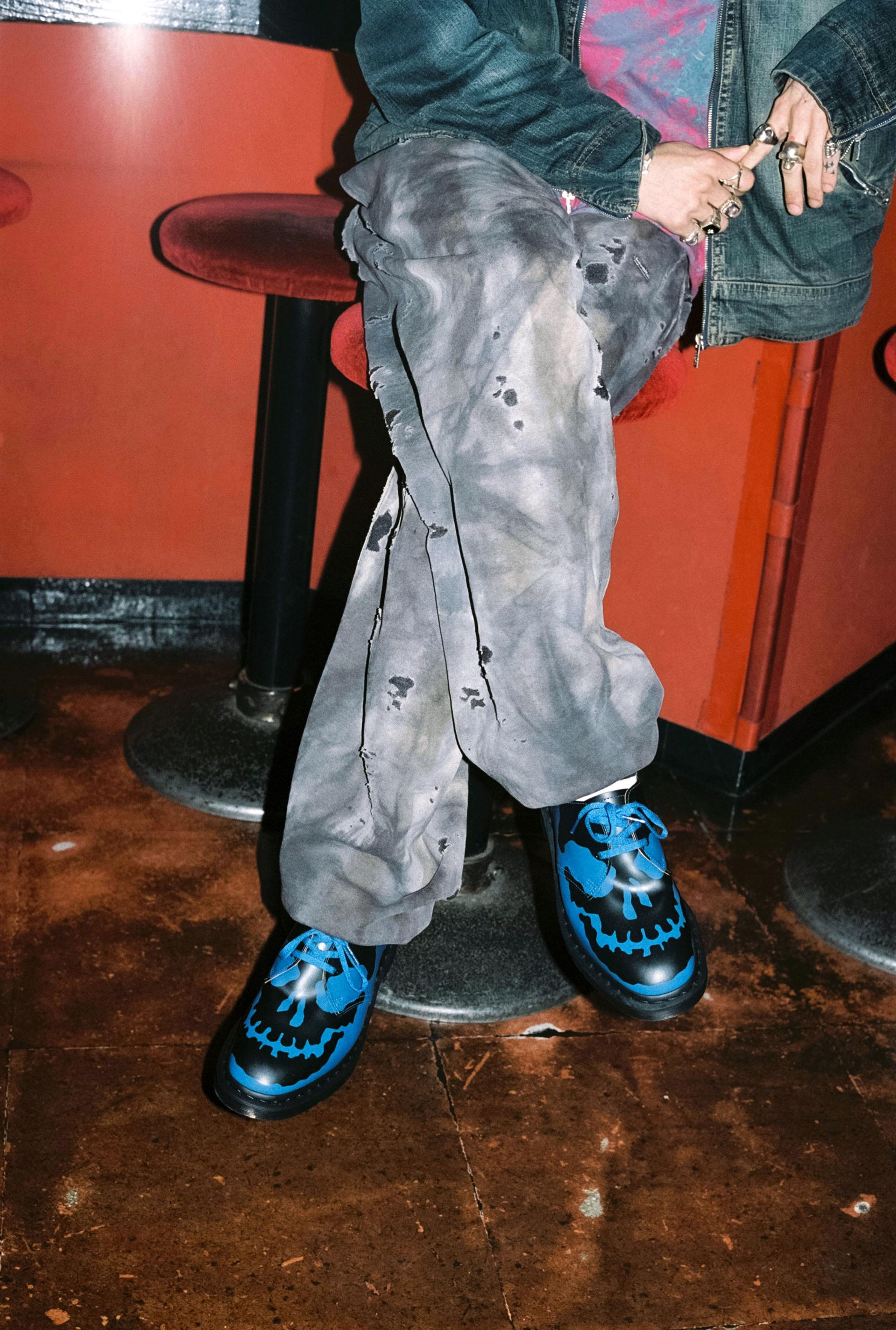 Supreme Dr.Martens 1461 Skull 3 Eye Shoe Dr. Martens 1461 3-Eye