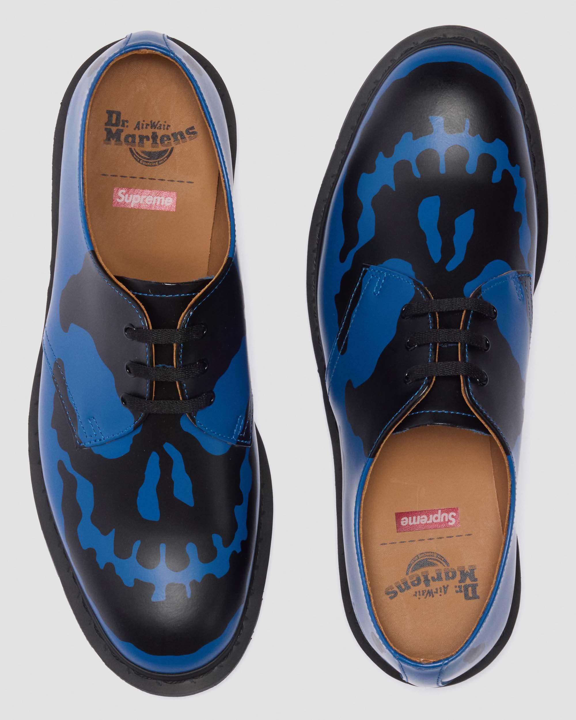 1461 SUPREME SKULL in Blue | Dr. Martens