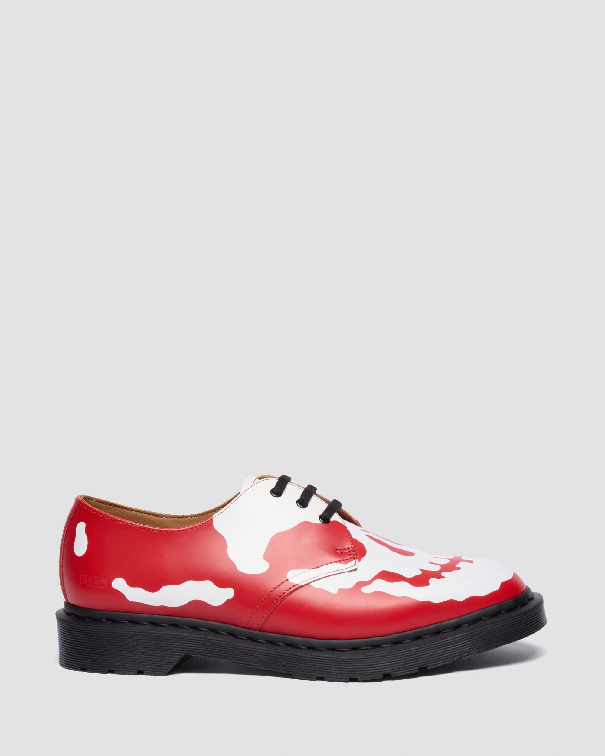 1461 SUPREME SKULL in Poppy Red | Dr. Martens