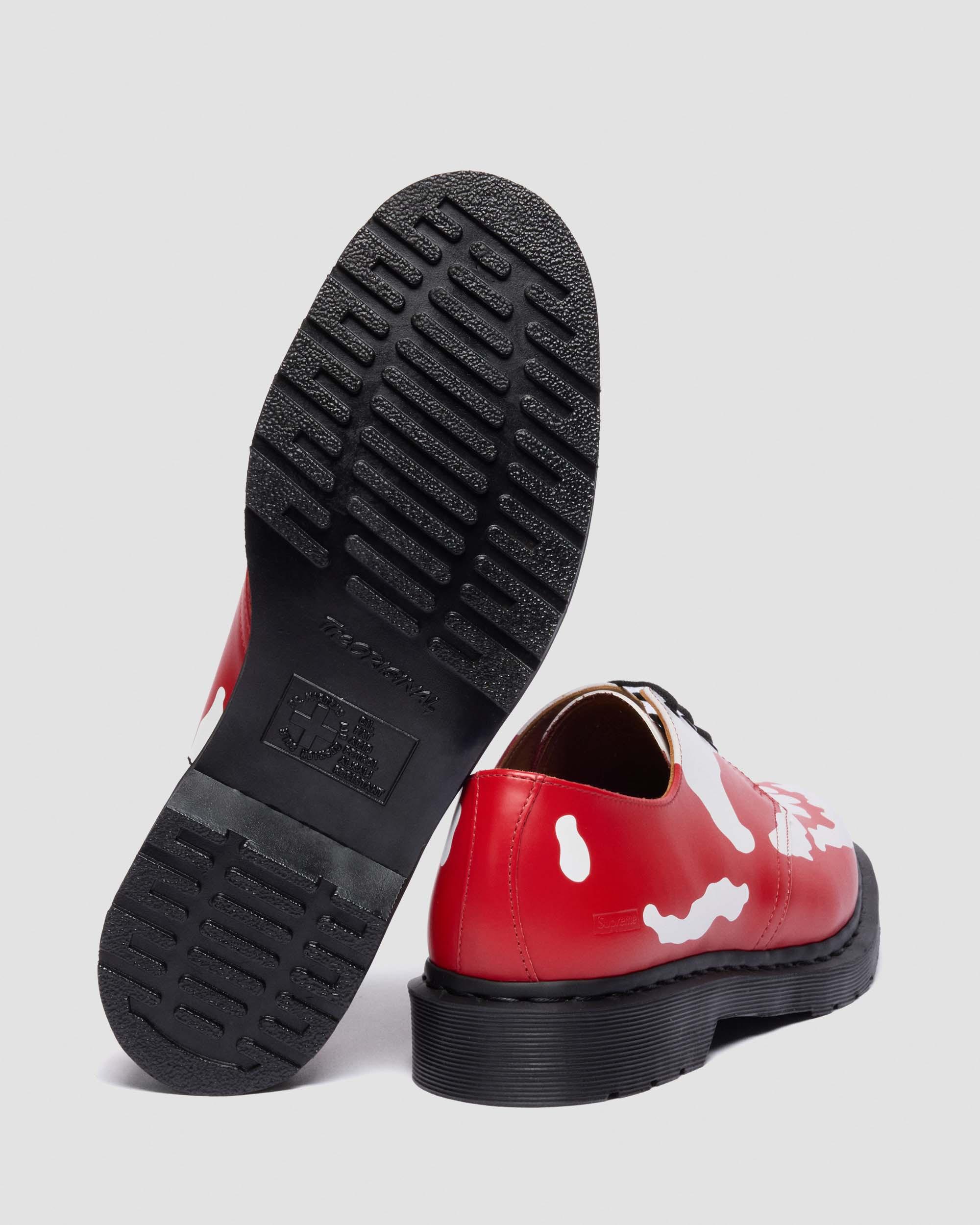 1461 SUPREME SKULL in Poppy Red | Dr. Martens