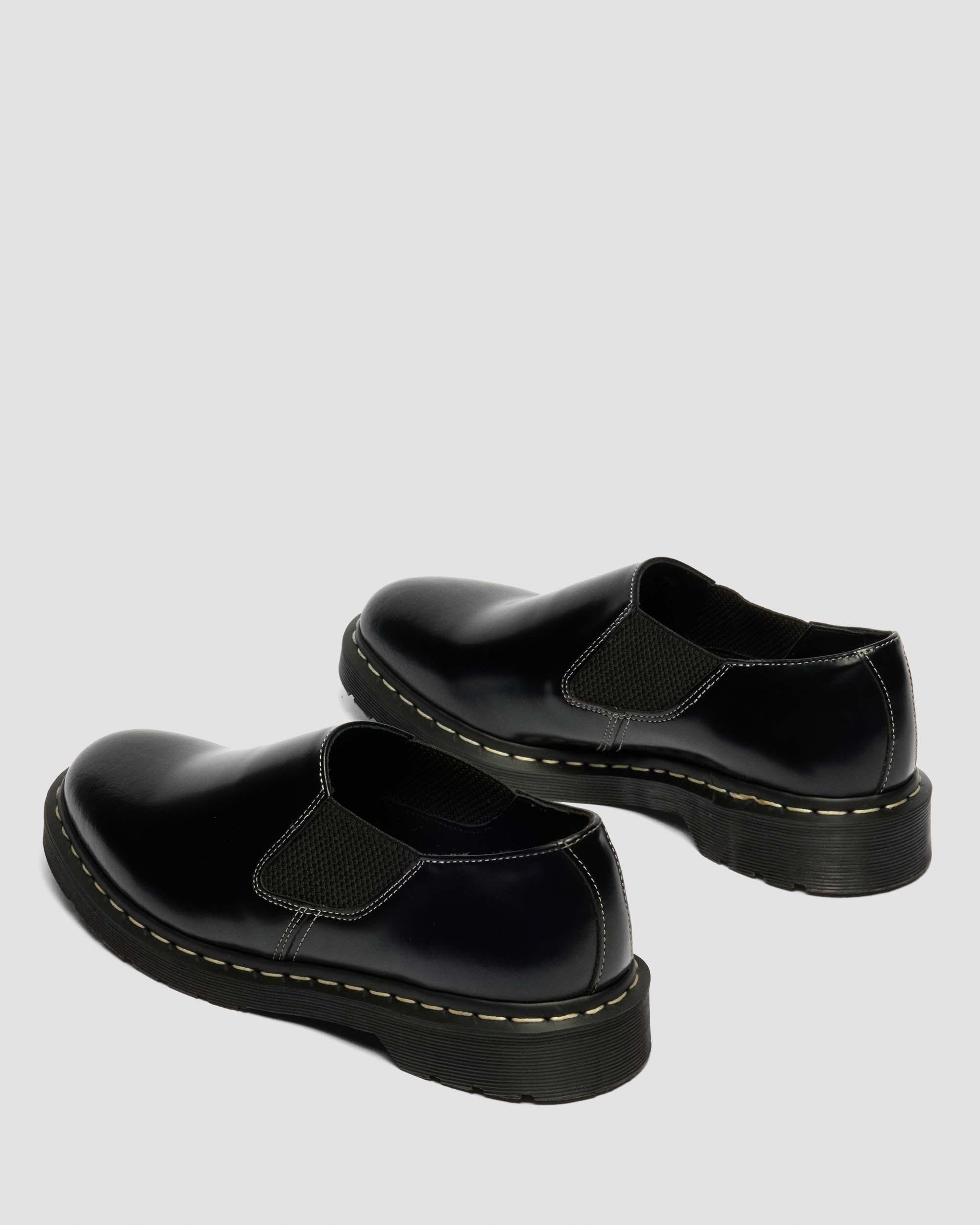 b*r様 Dr. Martens スリッポン ブラック Louis uk8 Louis Smooth Leather Slip On Shoes in BLACK | Dr. Martens™