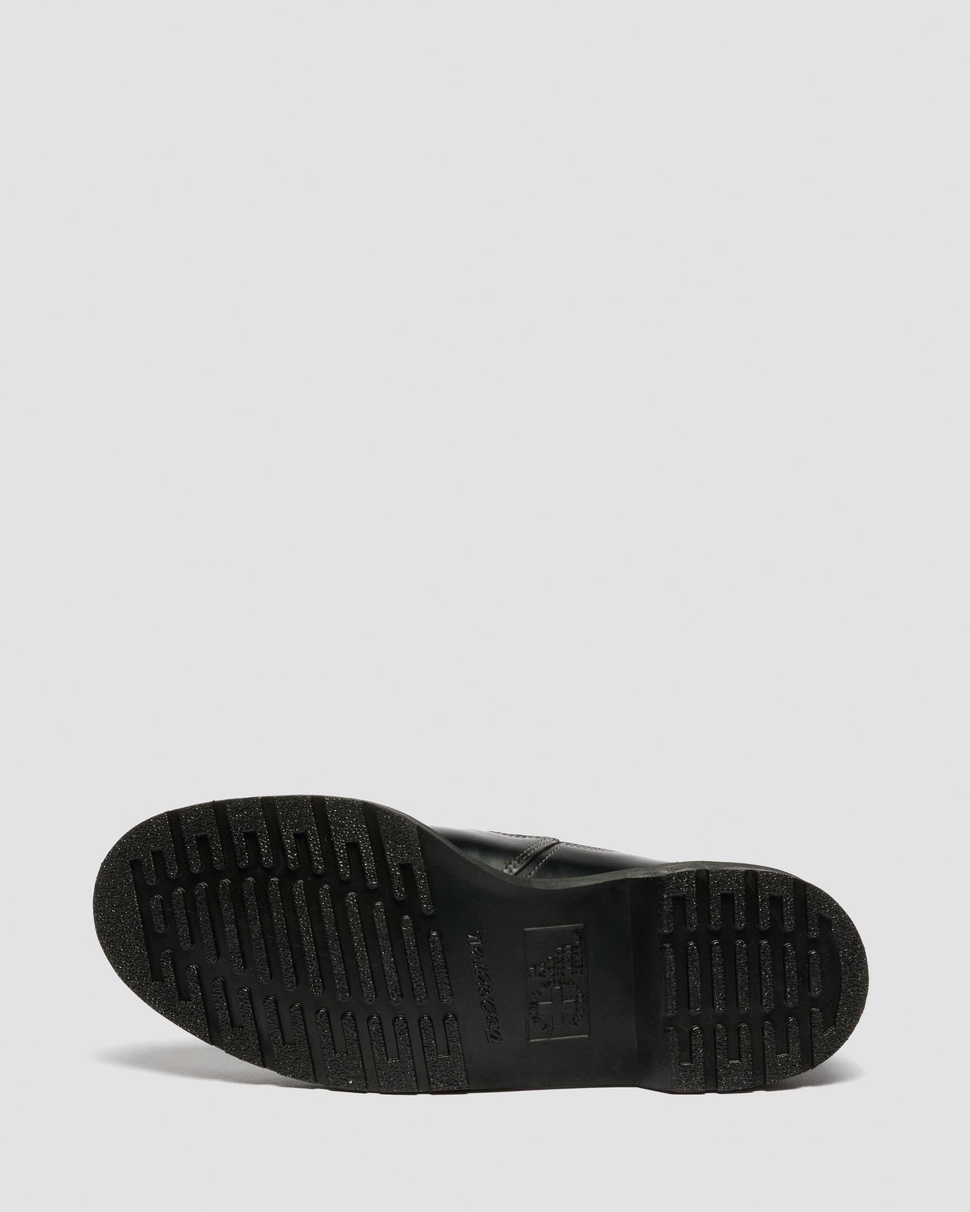 Louis Smooth Leather Slip On Shoes in BLACK | Dr. Martens™
