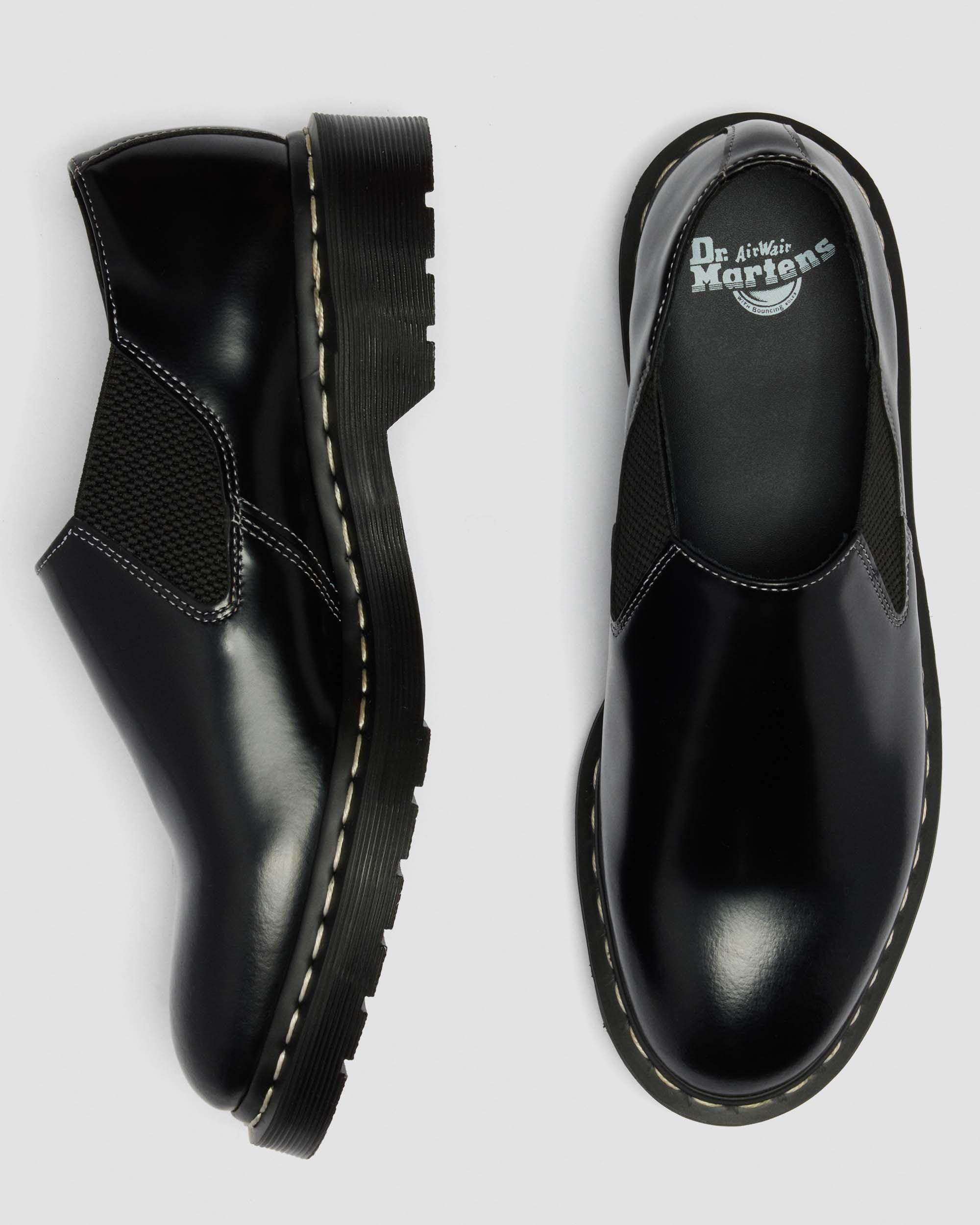 Dr. Martens LOUIS UK9サイドゴア ローファー Louis Smooth Leather Slip On Shoes in BLACK | Dr. Martens™