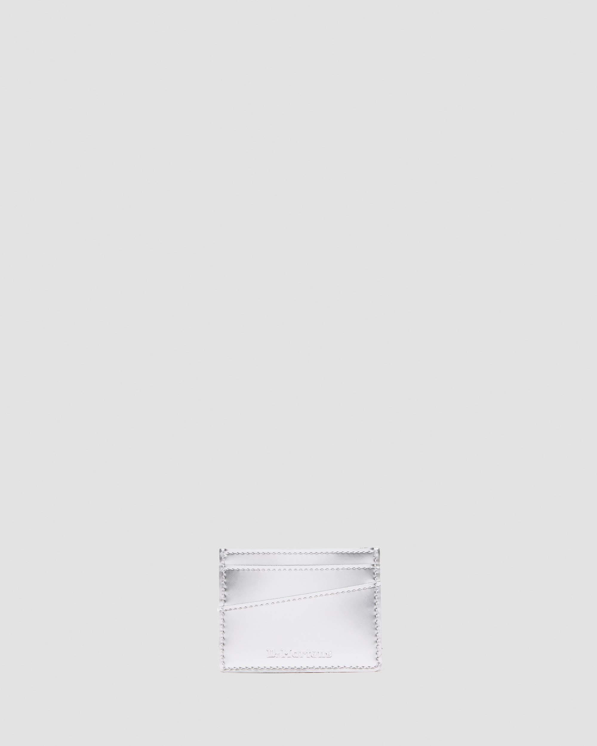 Cardholder II Card Holder Silver Metallic Patent Lamper in Silver Metallic