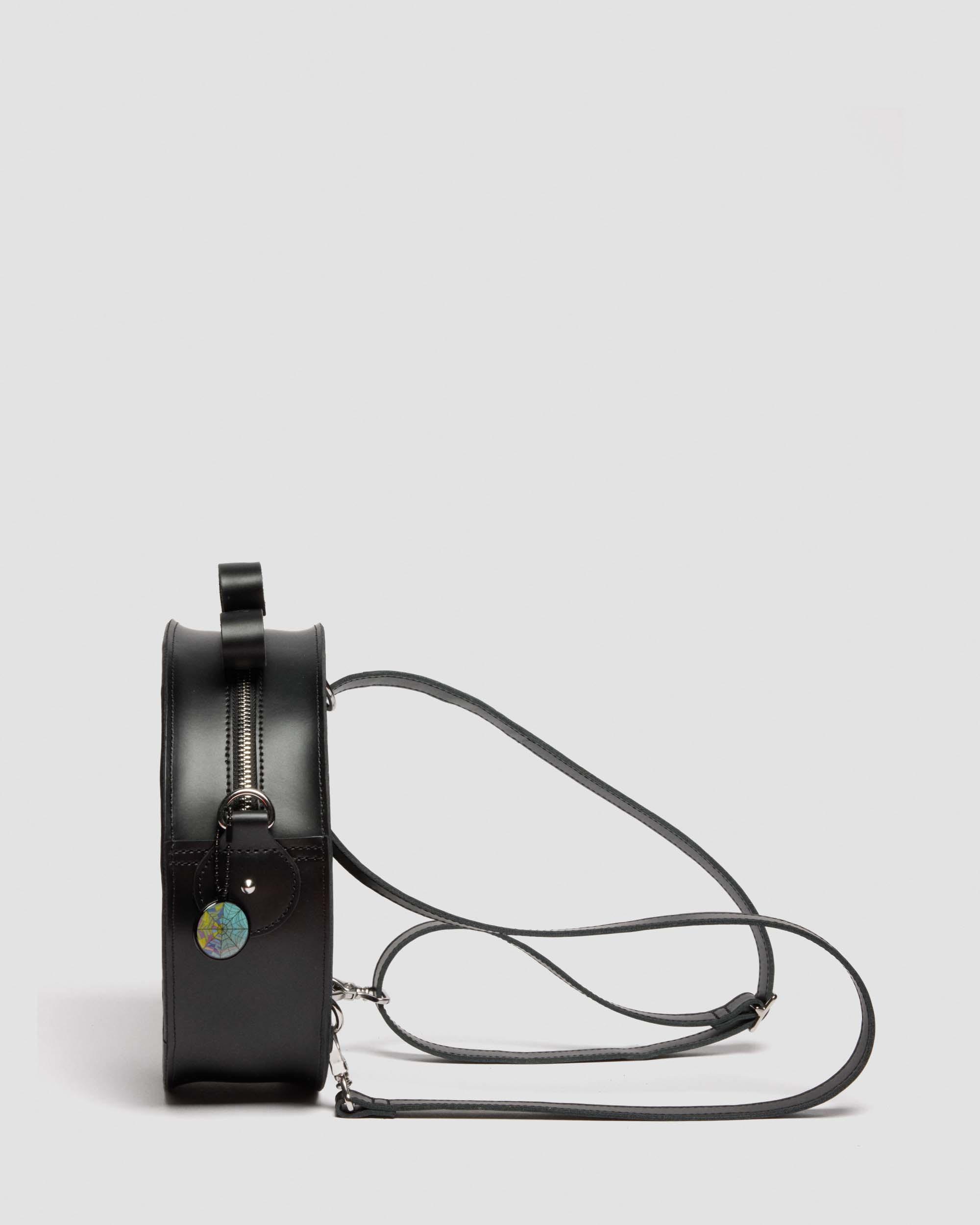 Runder Wednesday Rucksack in Schwarz