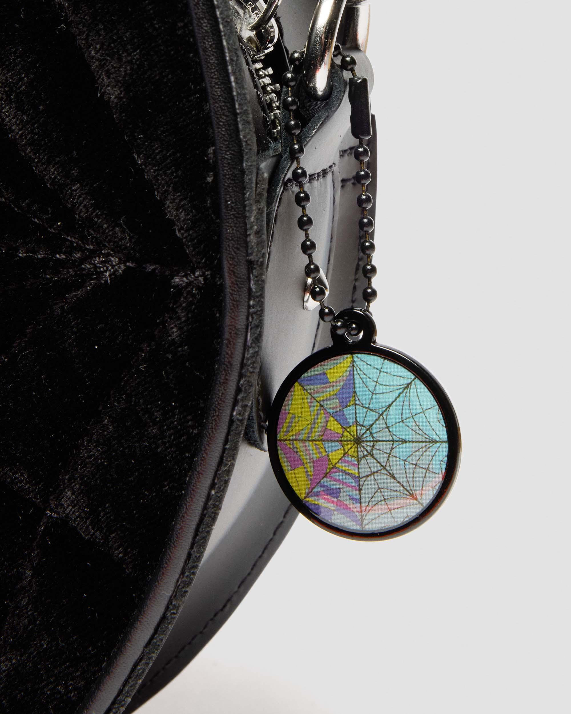 Runder Wednesday Rucksack in Schwarz