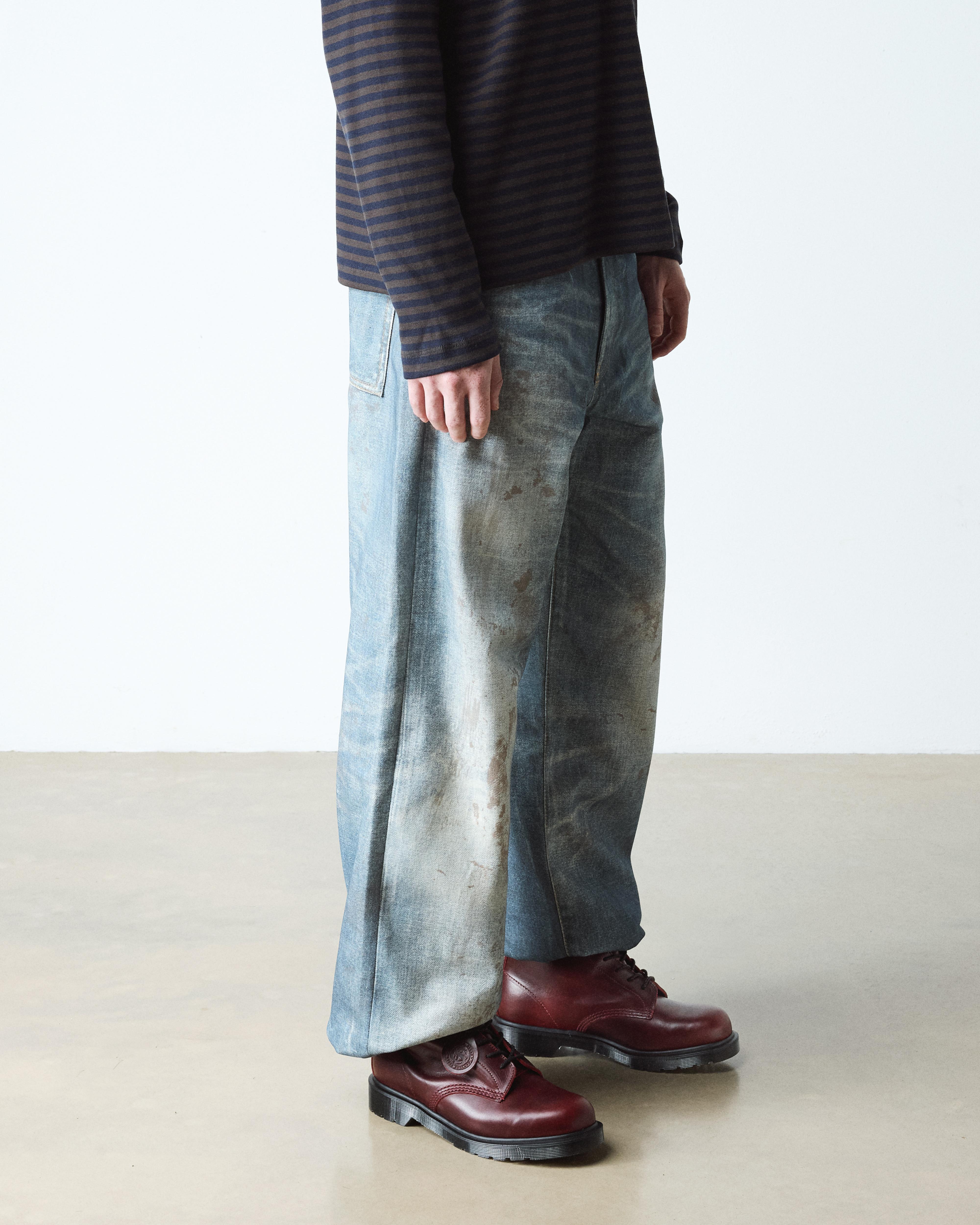 Botas 1460 de piel Classic Calf in Burdeos