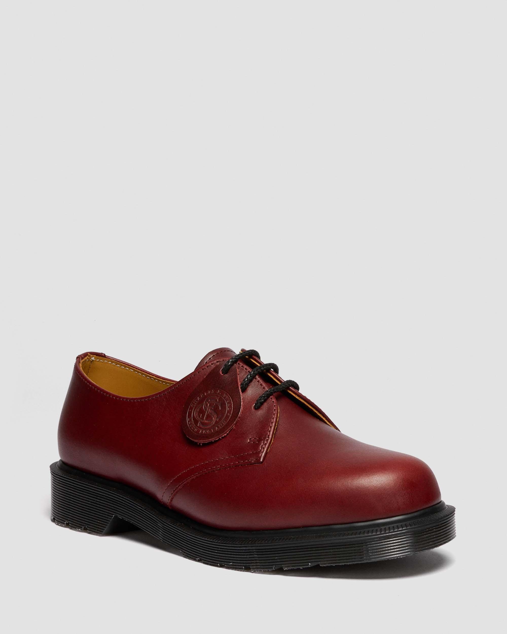 Chaussures 1461 en cuir Classic Calf in Bordeaux