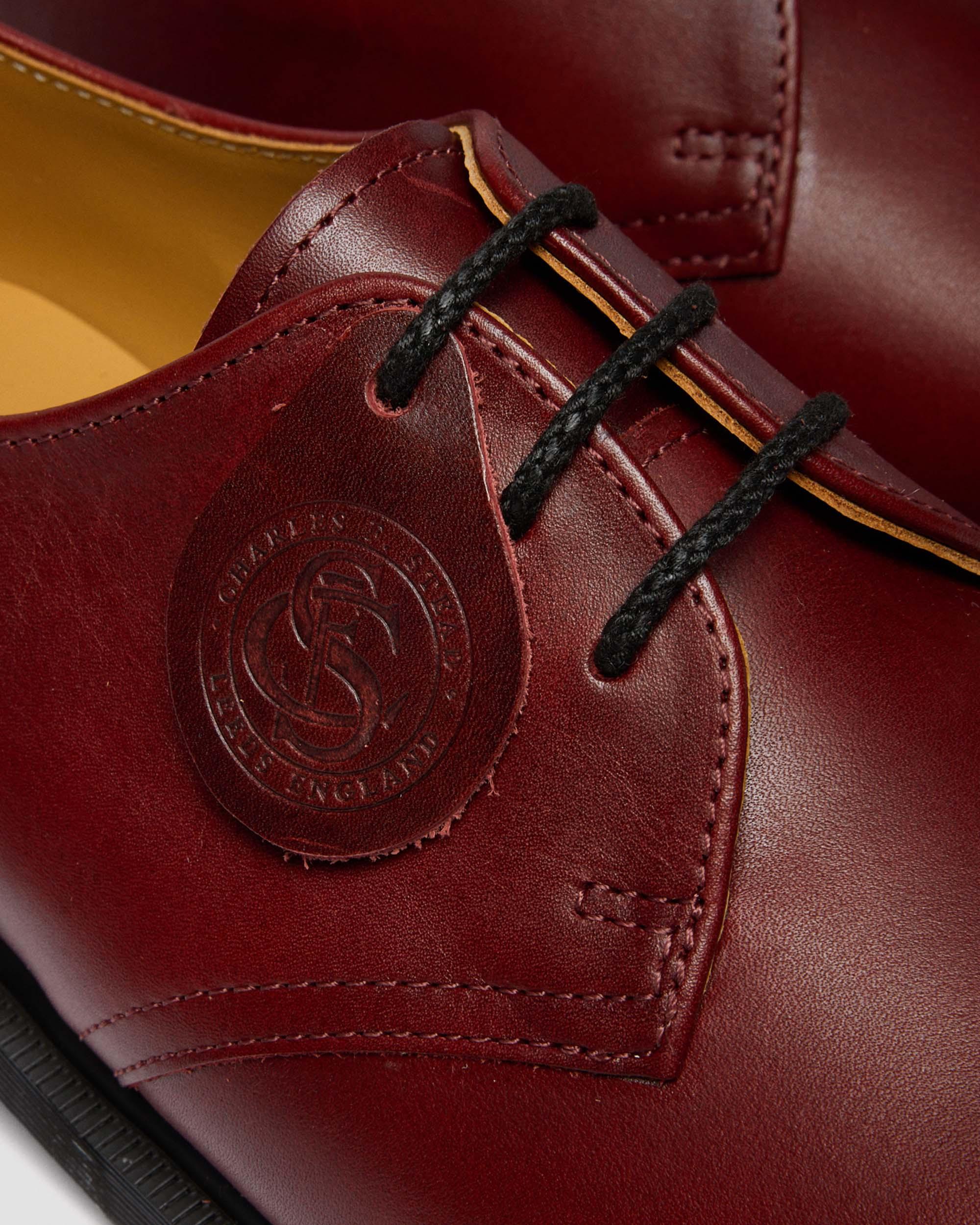 Chaussures 1461 en cuir Classic Calf in Bordeaux