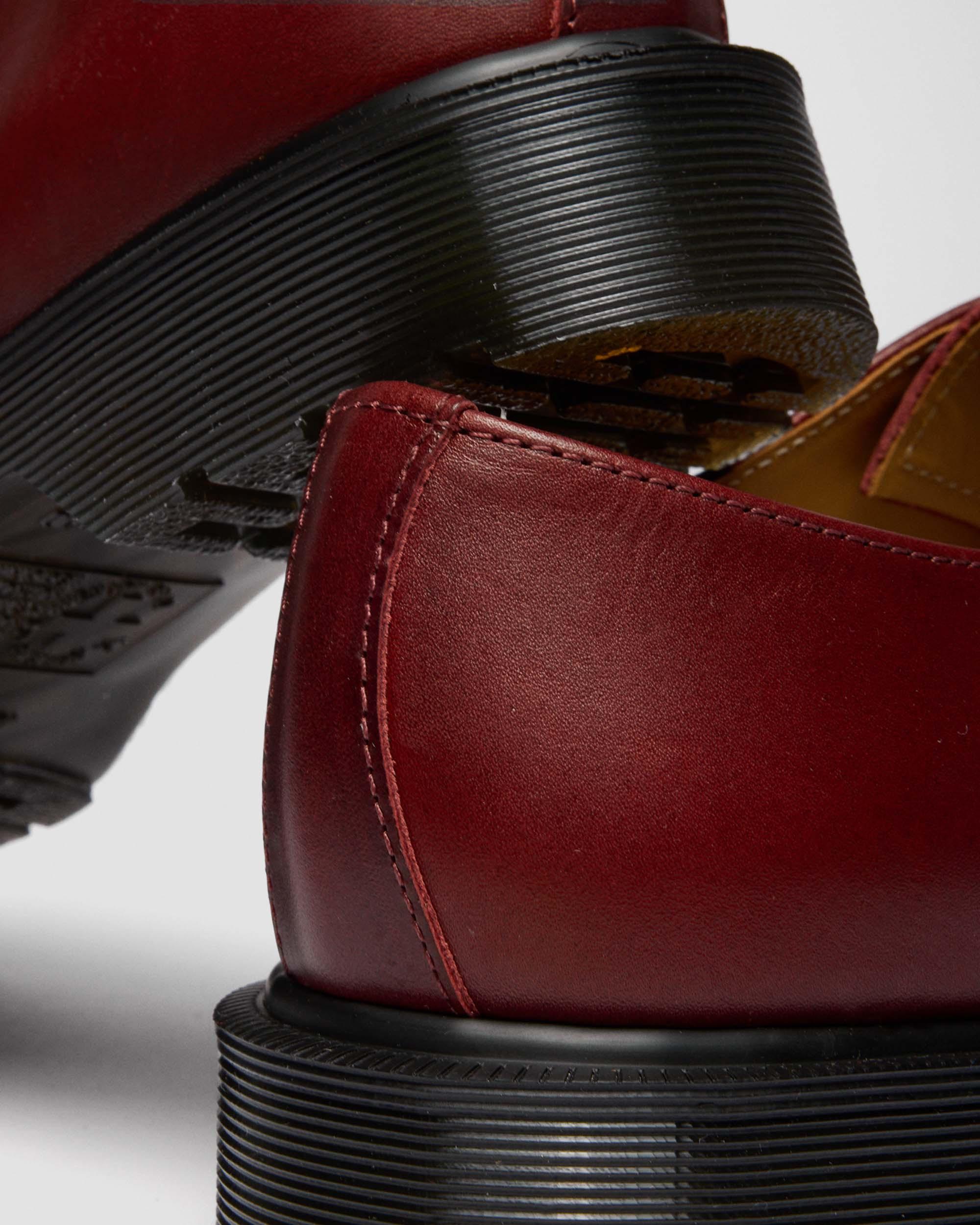 Chaussures 1461 en cuir Classic Calf in Bordeaux