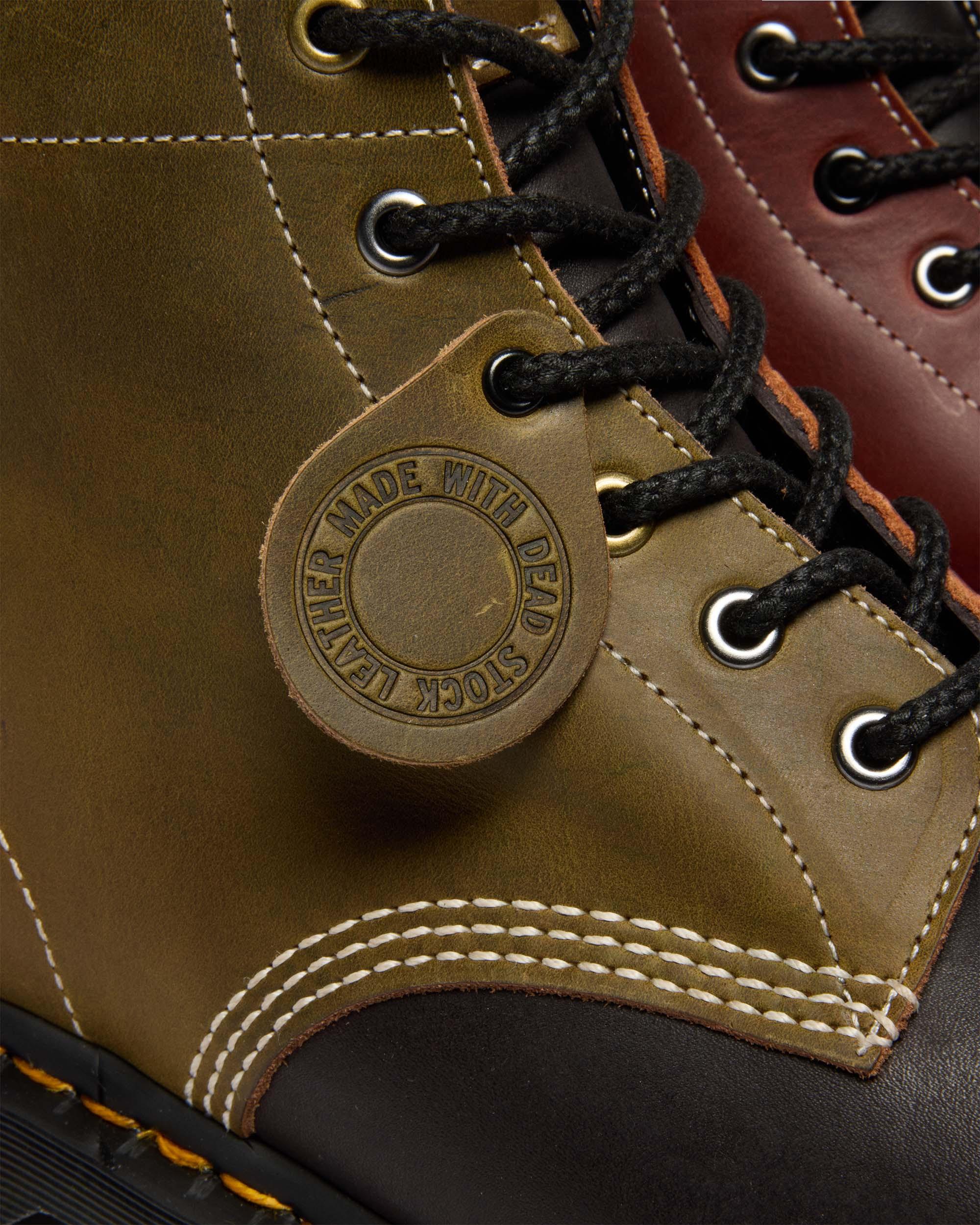 101 Dead Stock Made In England Boot in Brown+Green