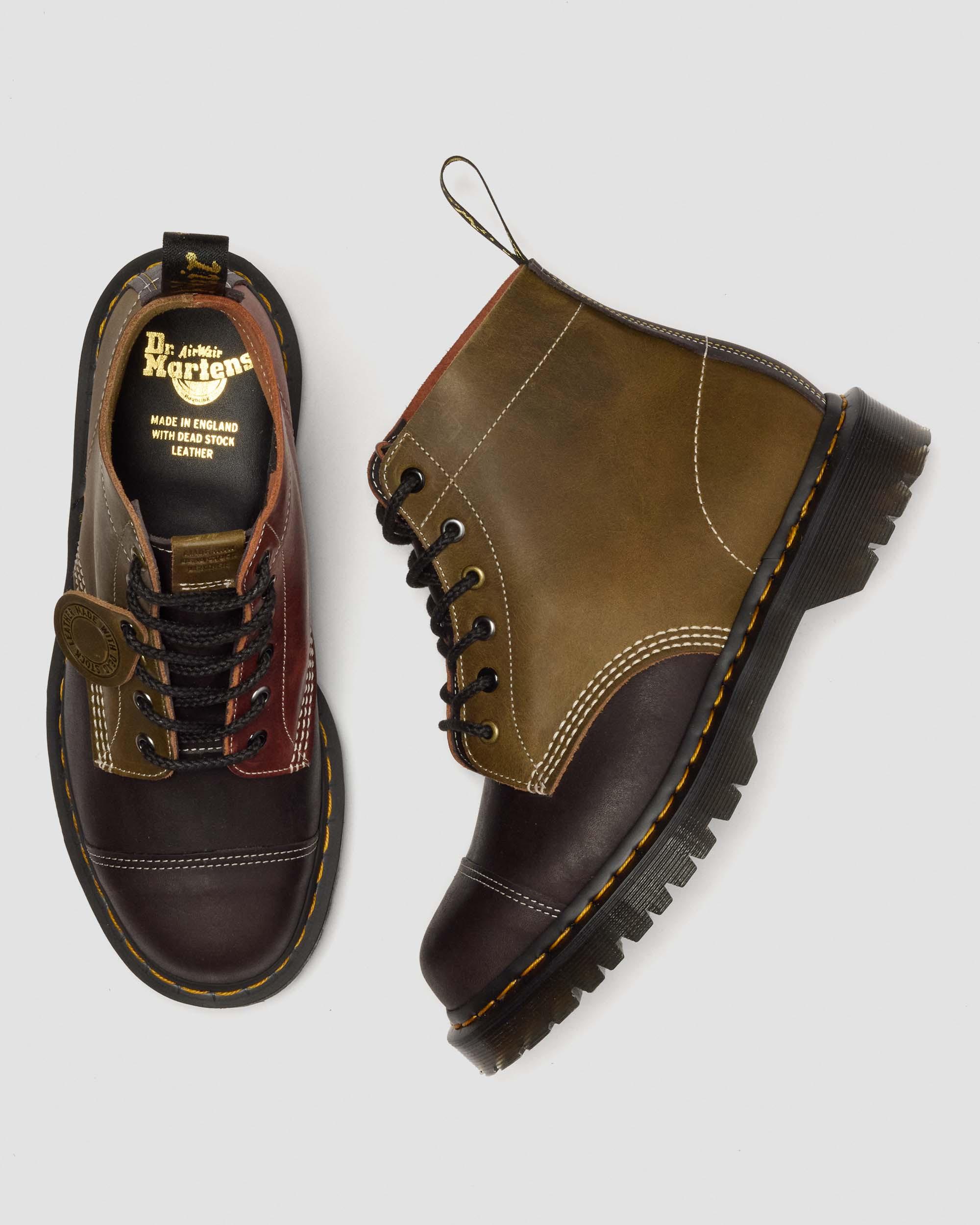 101 Dead Stock Made In England Boot in Brown+Green