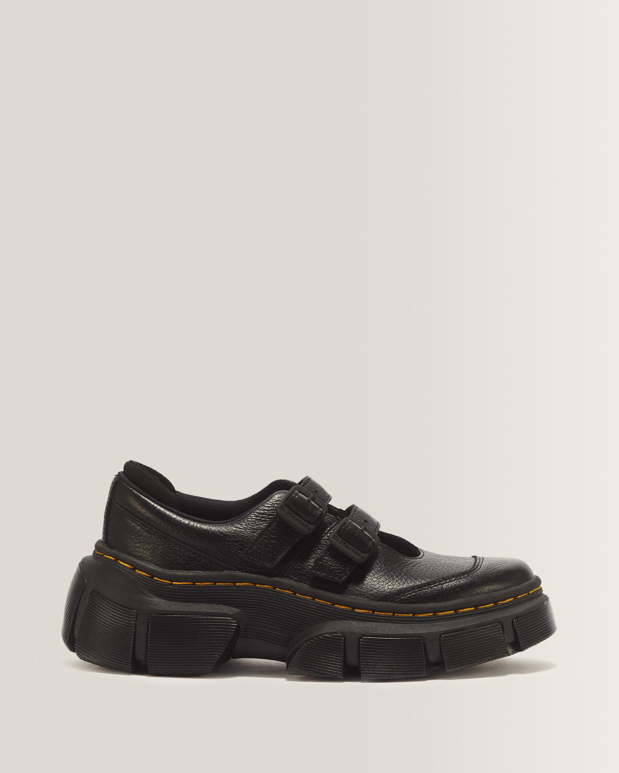 DMXL Mary Jane Lunar Leather Shoes in Black