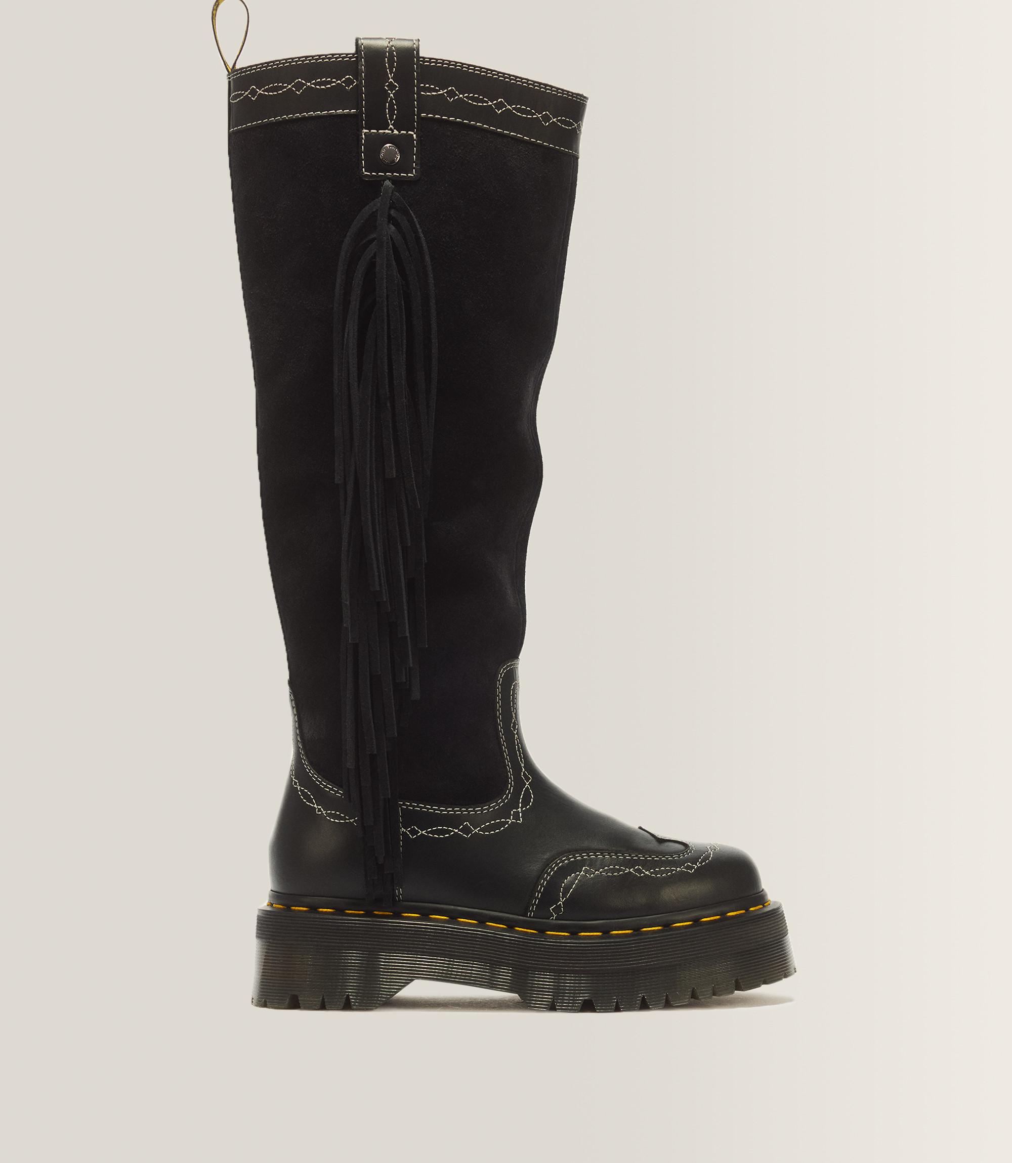 Desert Rodeo Quad Hi Leather & Suede Boots