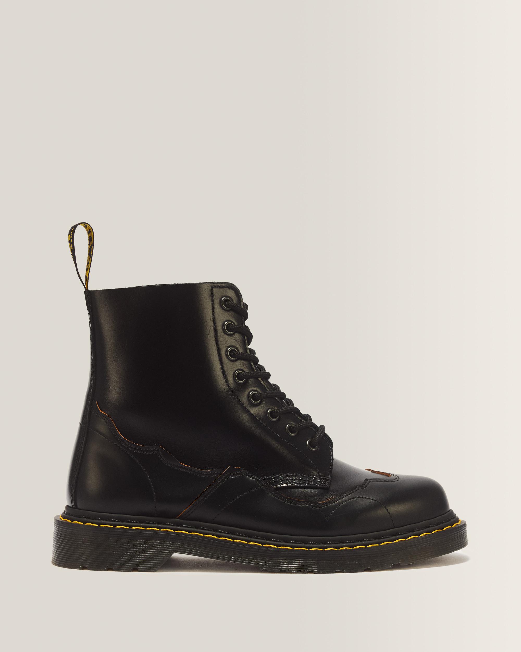 1460 Pascal RI 8 Eye Boot in Black