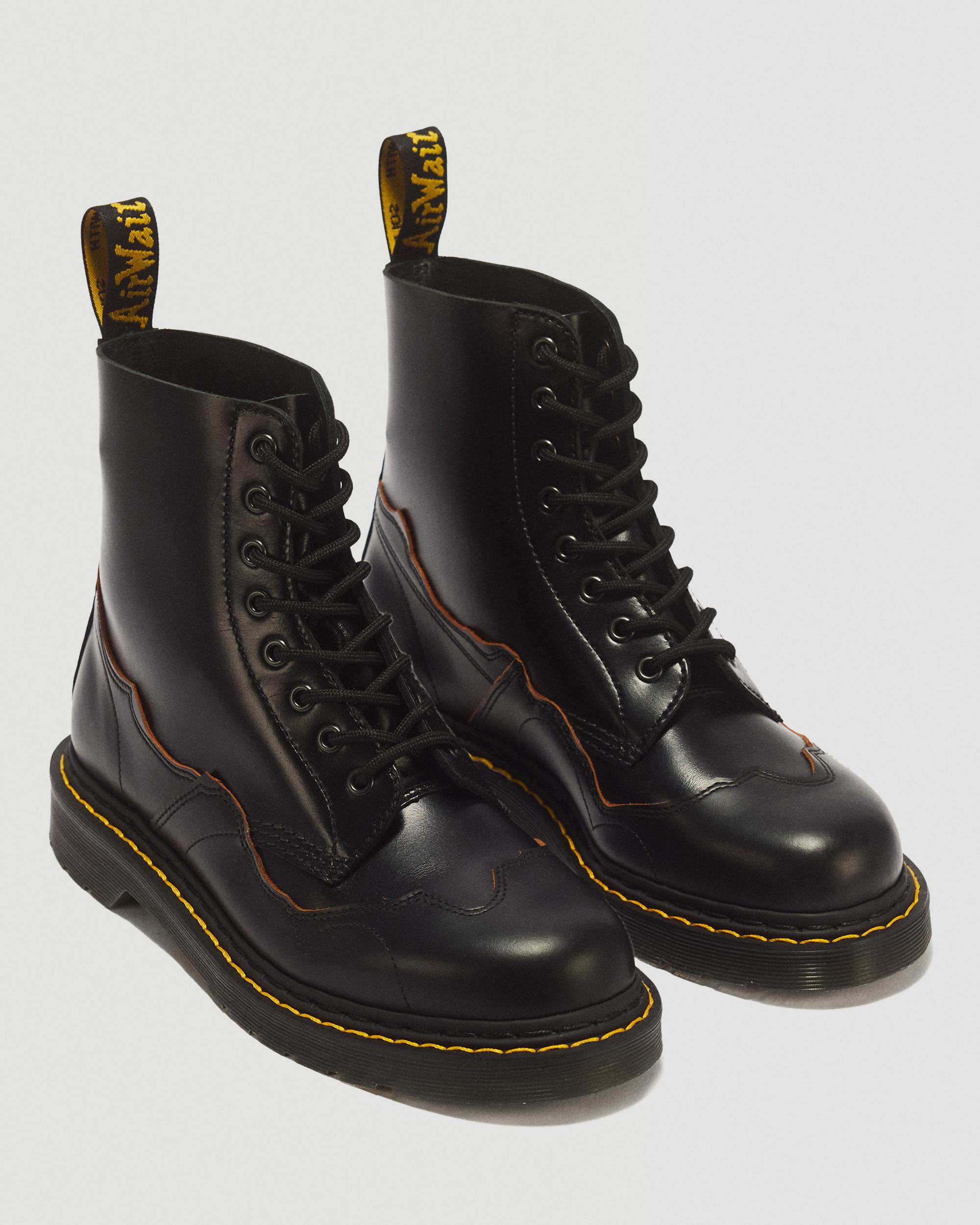 1460 Pascal RI 8 Eye Boot in Black | Dr. Martens