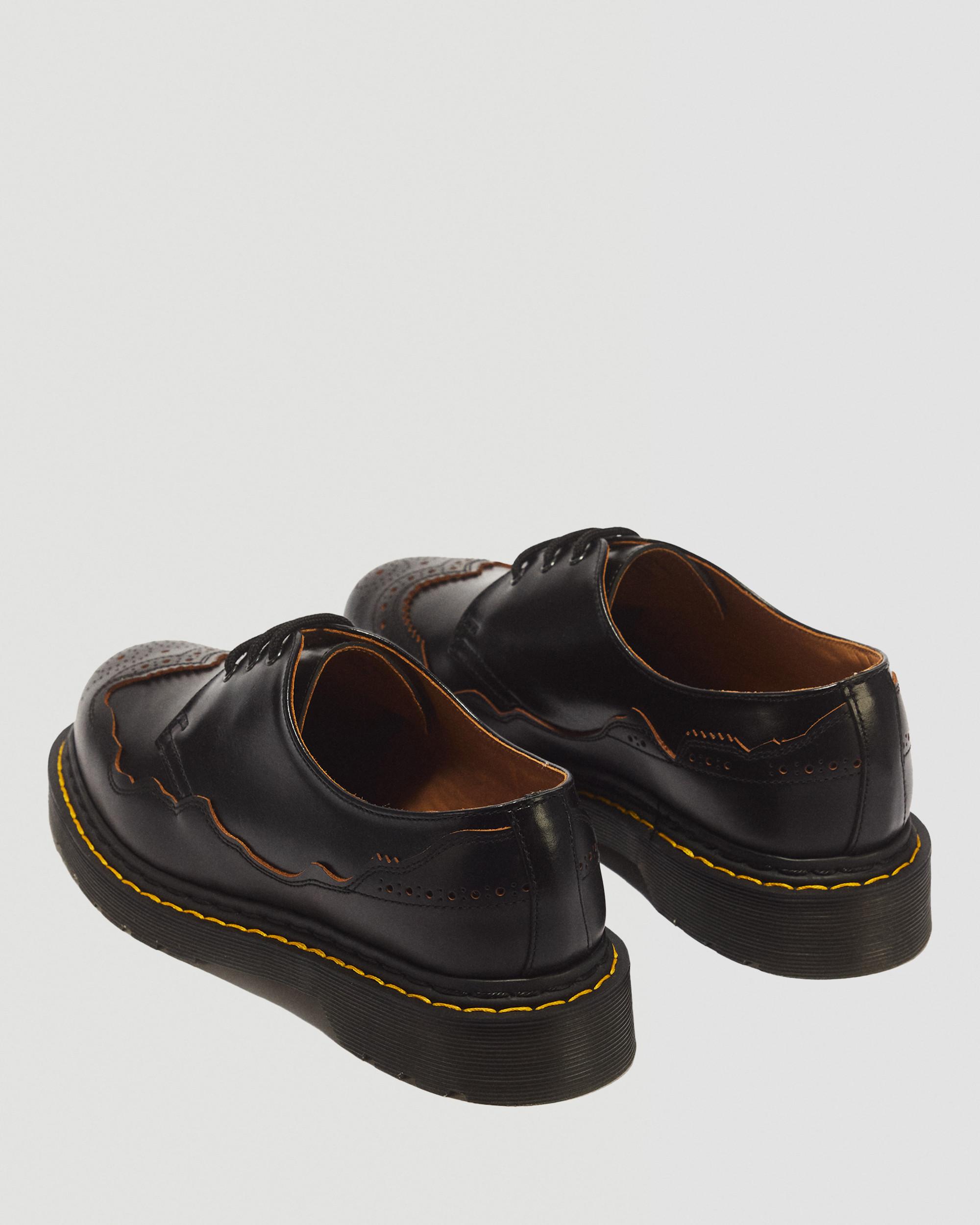 1461 RI 3 Eye Analine & Vintage Smooth Leather Shoes in | Dr. Martens