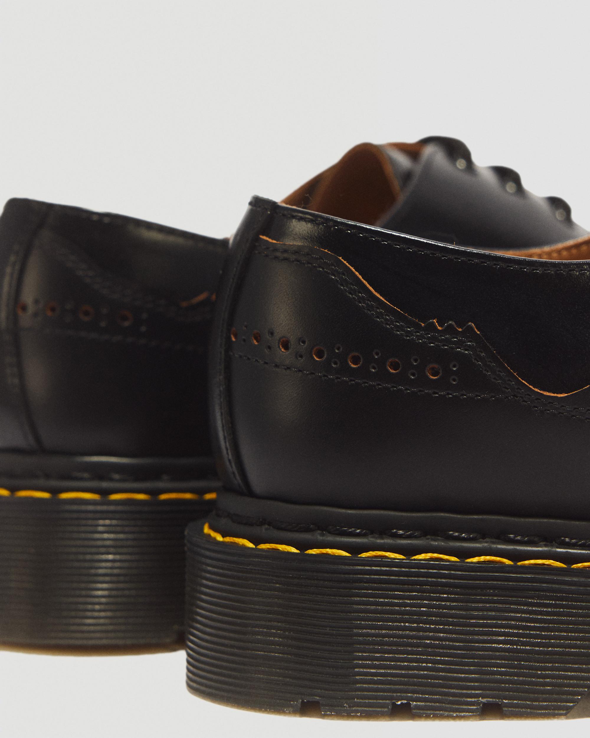 1461 RI 3 Eye Analine & Vintage Smooth Leather Shoes in | Dr. Martens