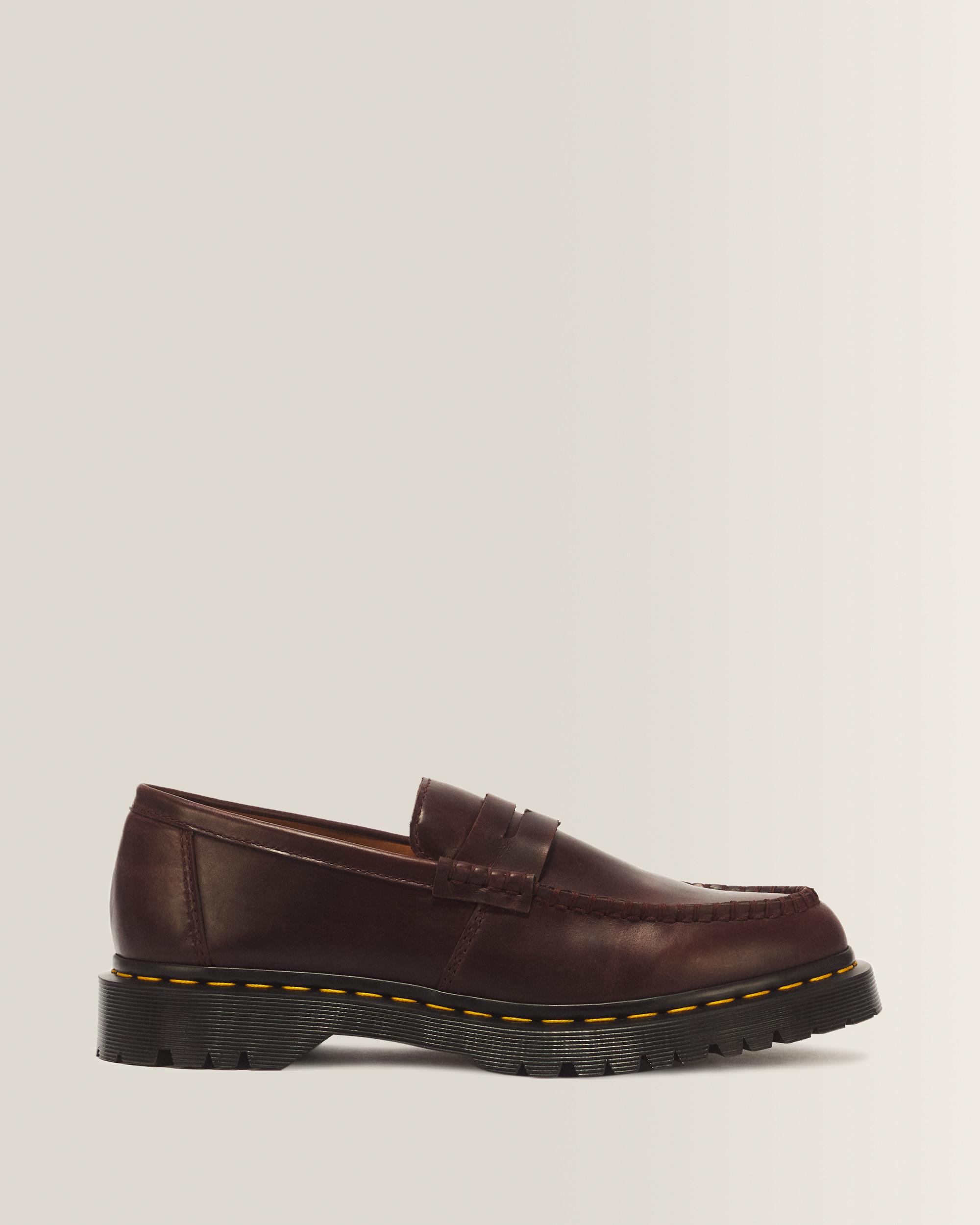 Penton Ben Mayhem Leather Loafers in SPICED BROWN