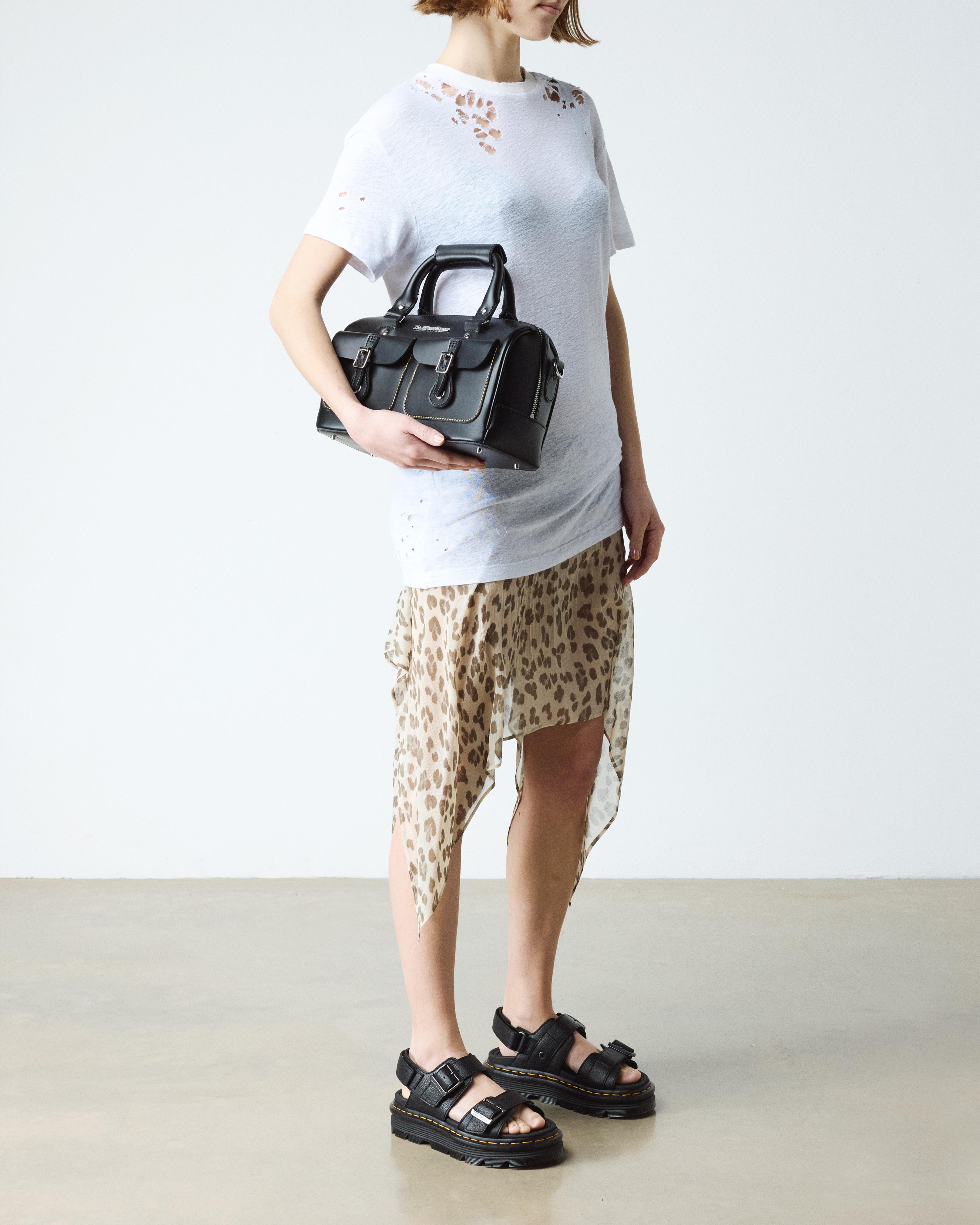 Zebzag Pisa Platform Sandals in Black | Dr. Martens