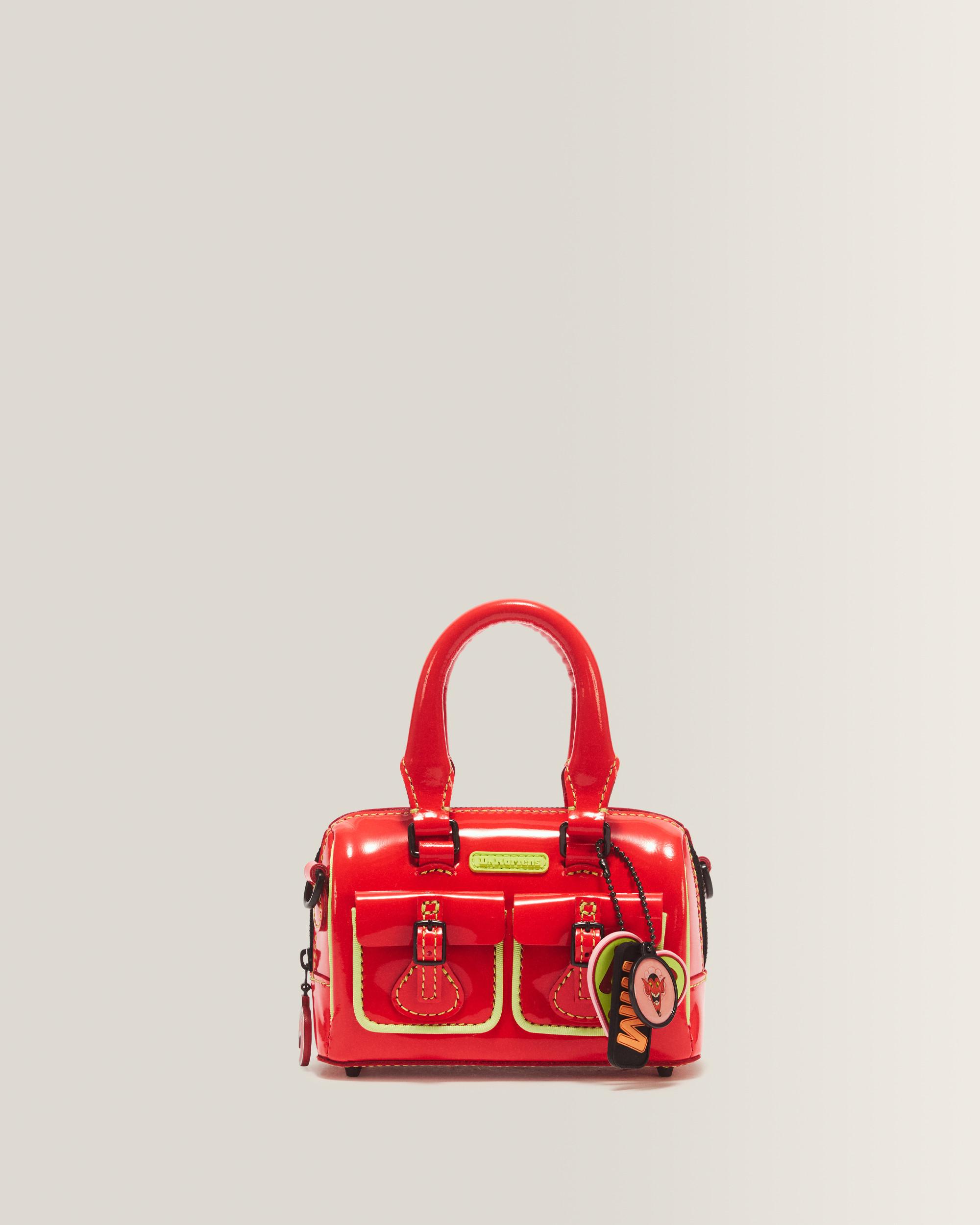 Mini Top Handle Powerpuff Girls Bag in Cherry Red