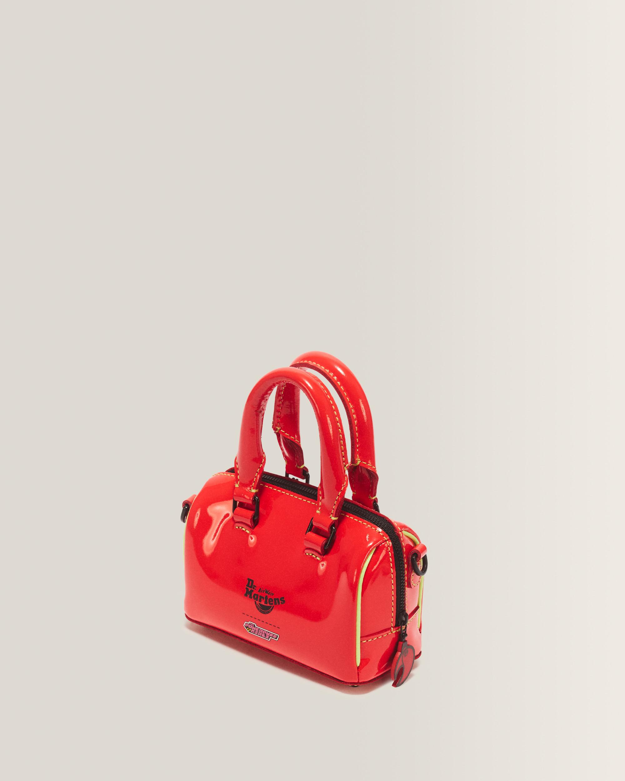 Mini Top Handle Powerpuff Girls Bag in Cherry Red