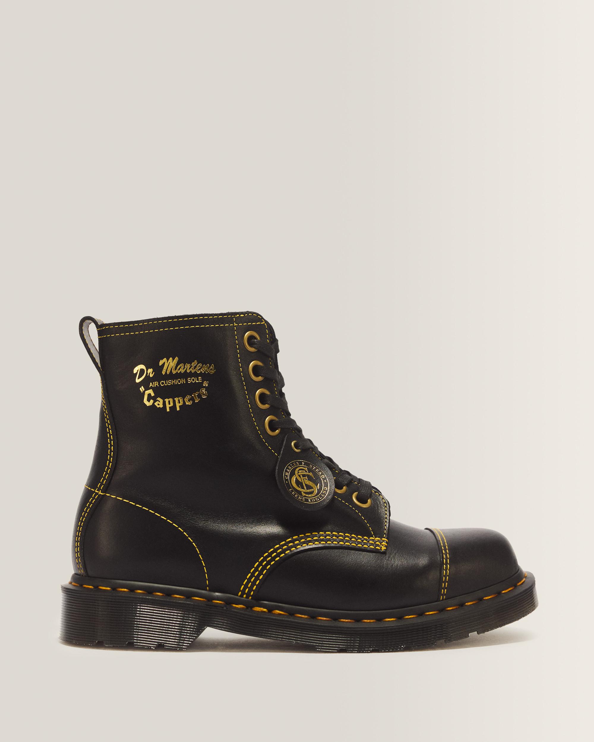 1460 Cappers Classic Calf Leather Lace Up Boots