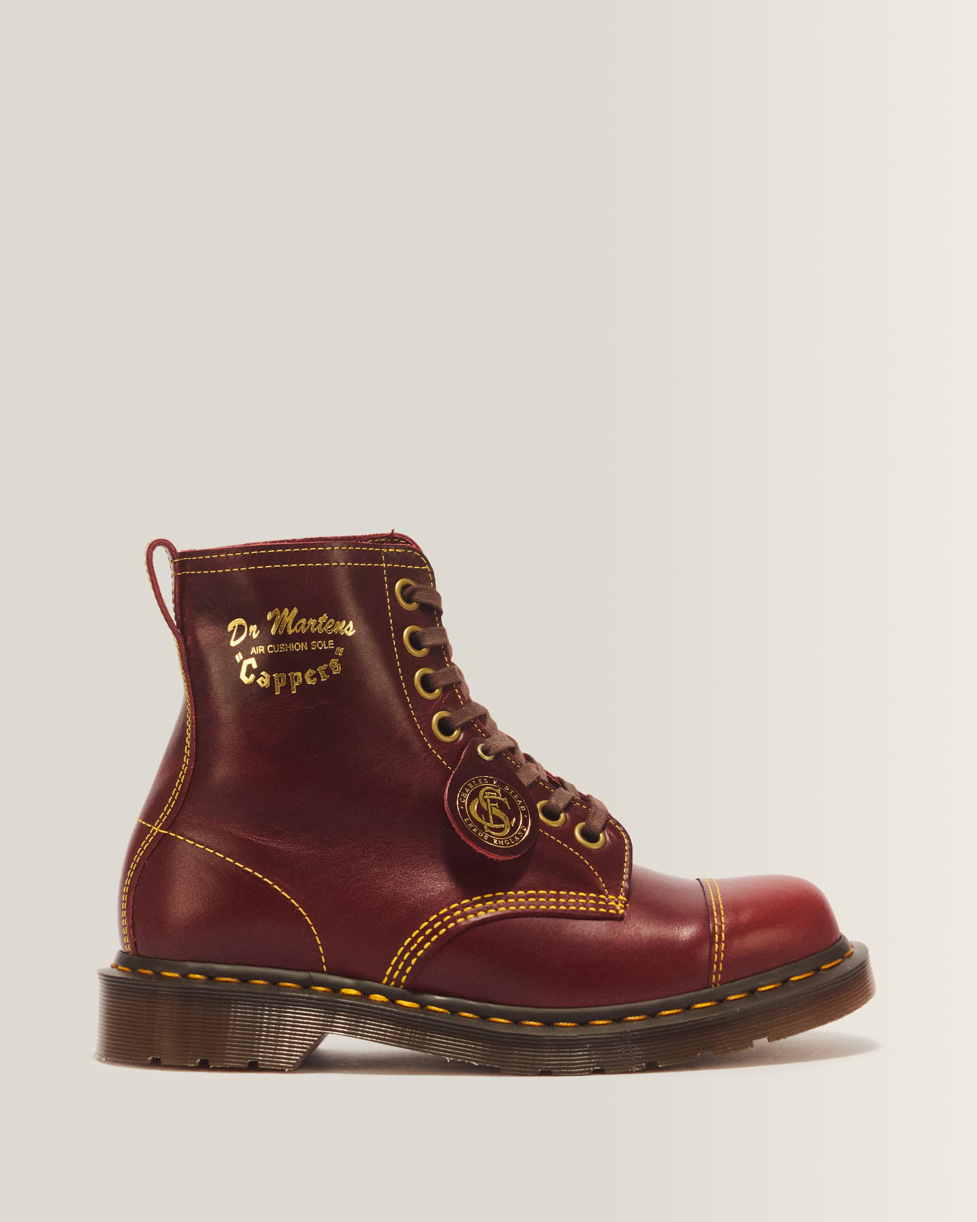 1460 Cappers Classic Calf Leather Lace Up Boots