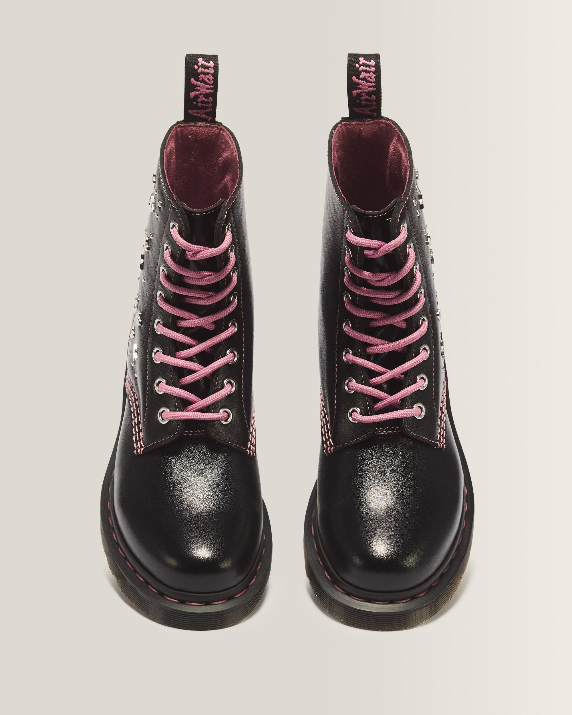 1460 Pascal Hearts & Stars Leather Lace Up Boots