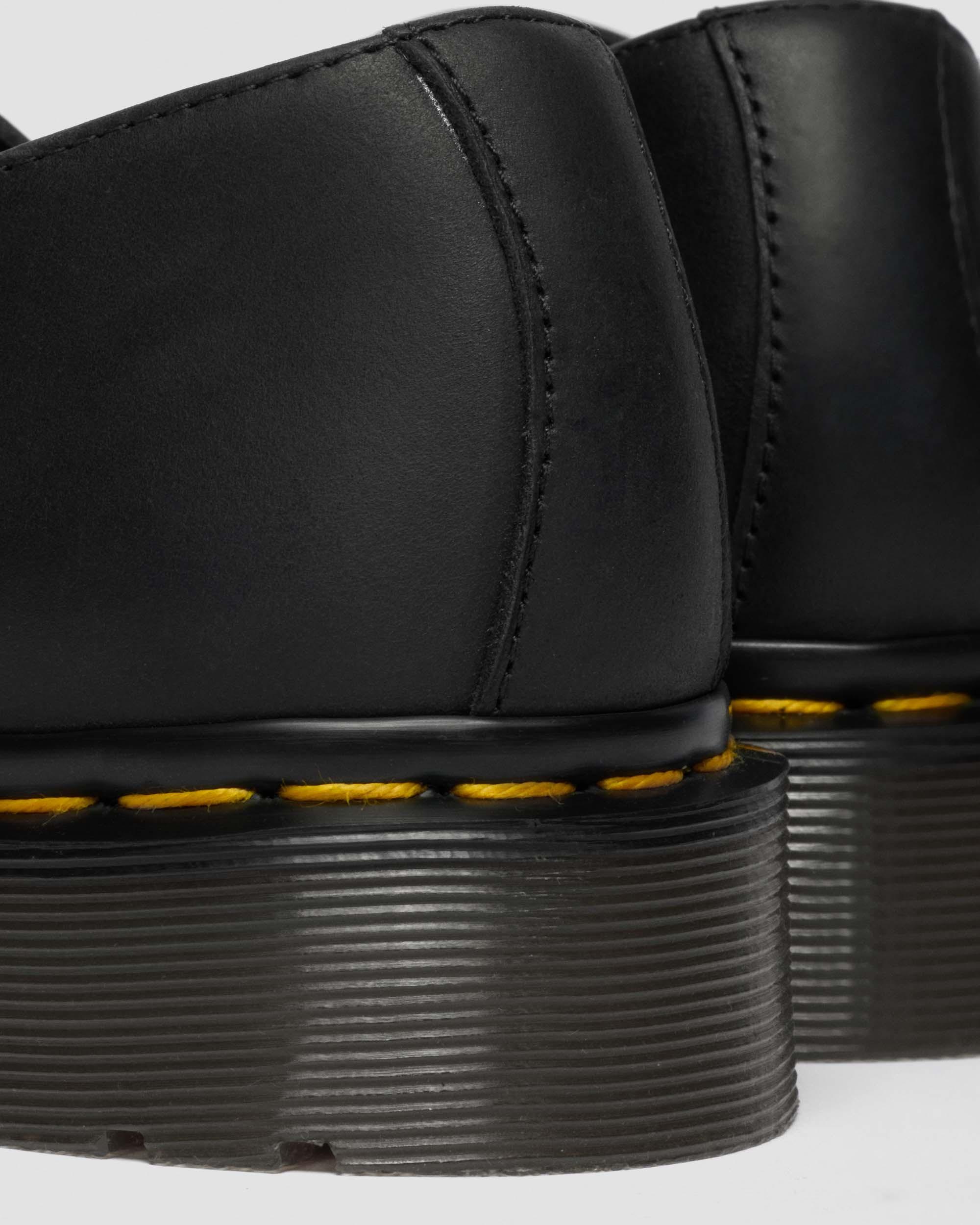 Mariel II Leather Mary Jane Shoes in Black