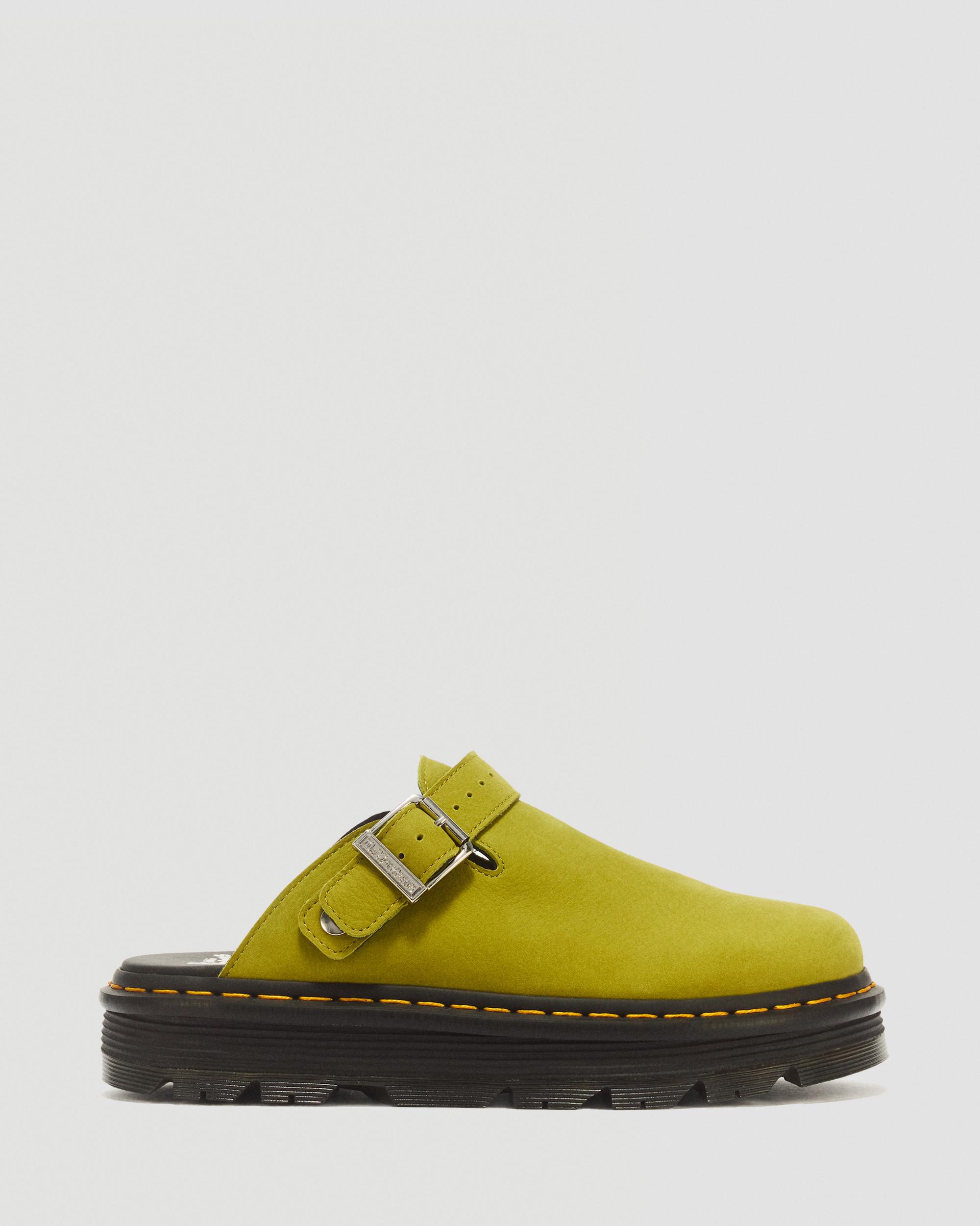 Zebzag Milled Nubuck Mules in | Dr. Martens