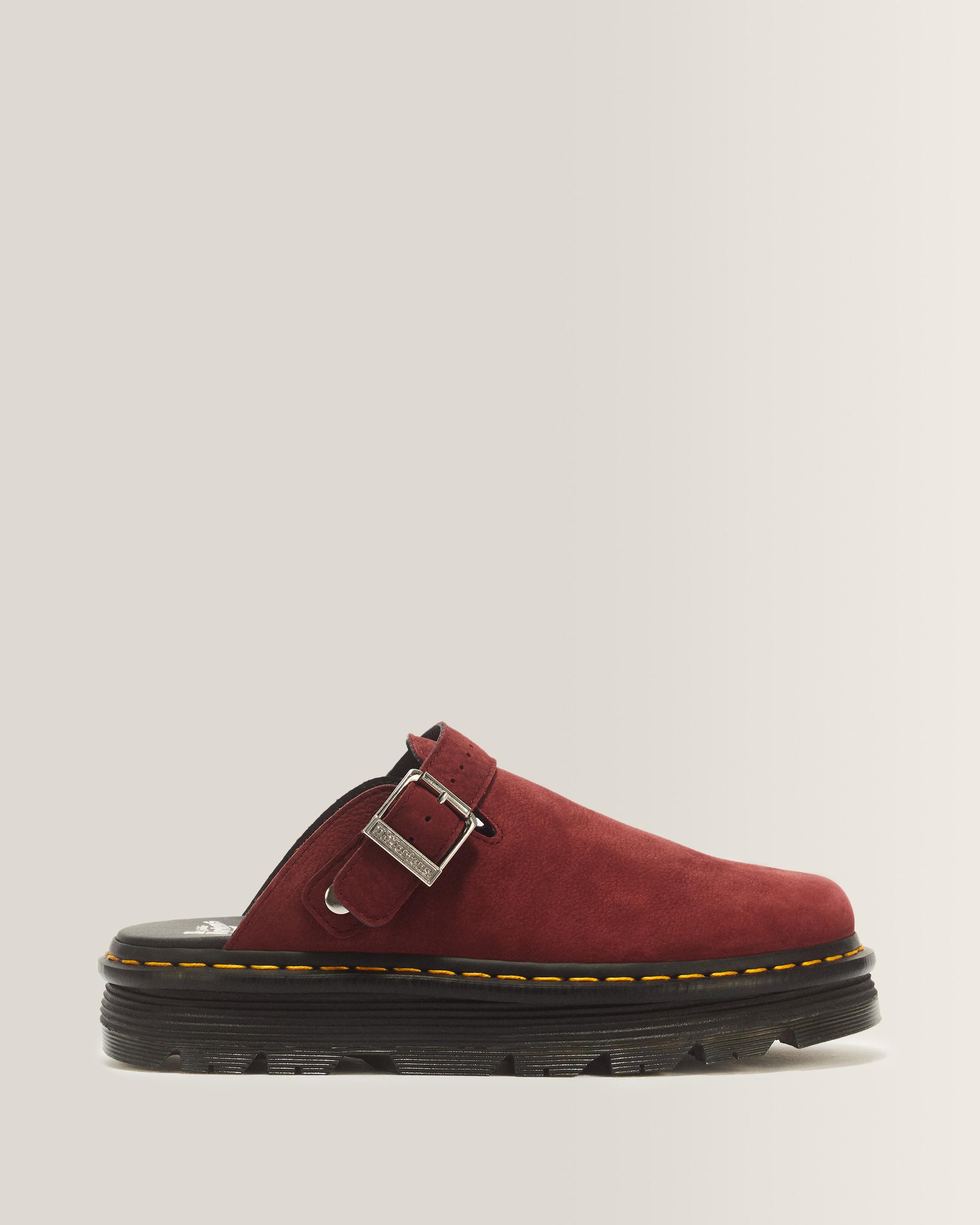 Zebzag Milled Nubuck Mules