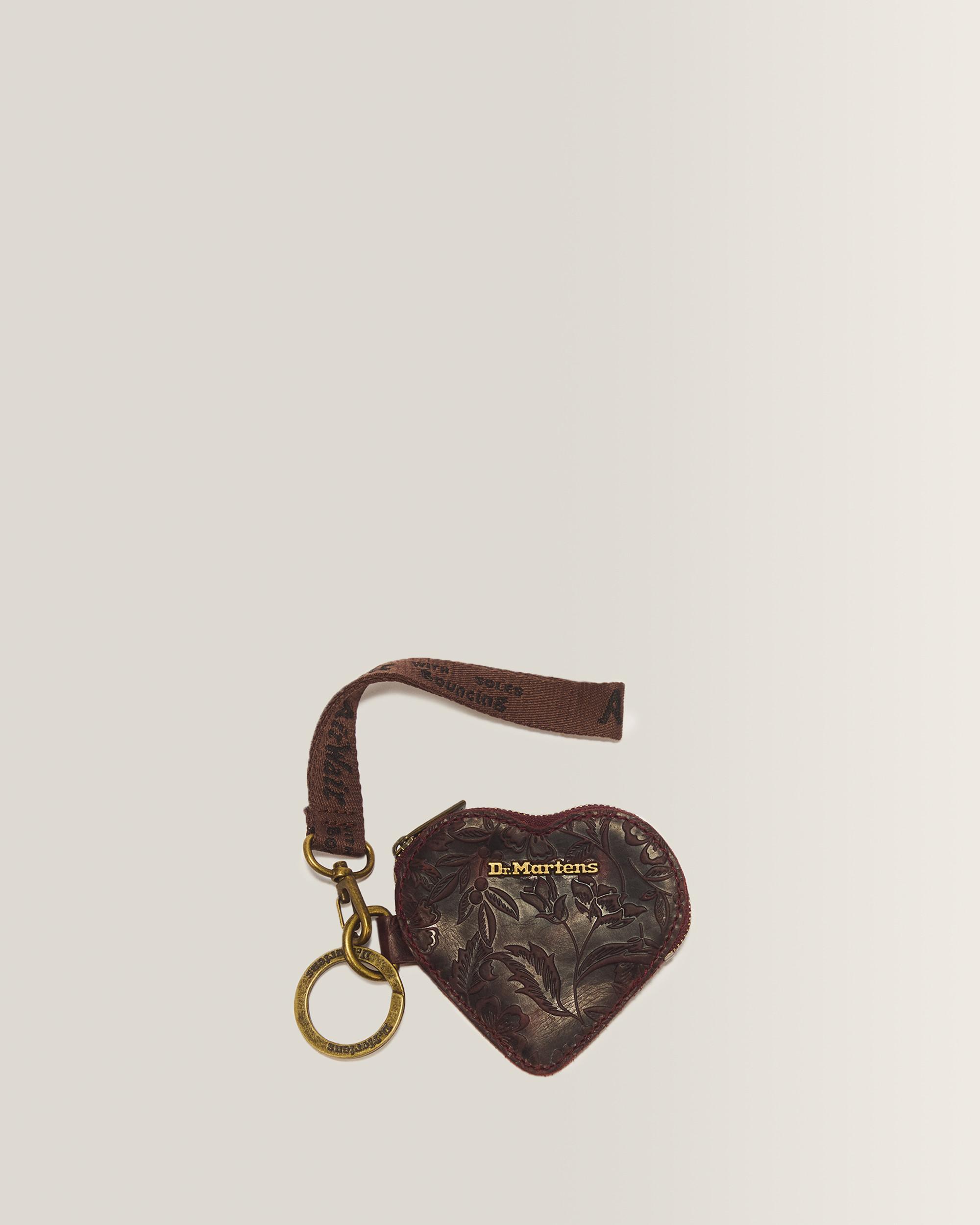 Heart Purse in Rouge Cherry Red