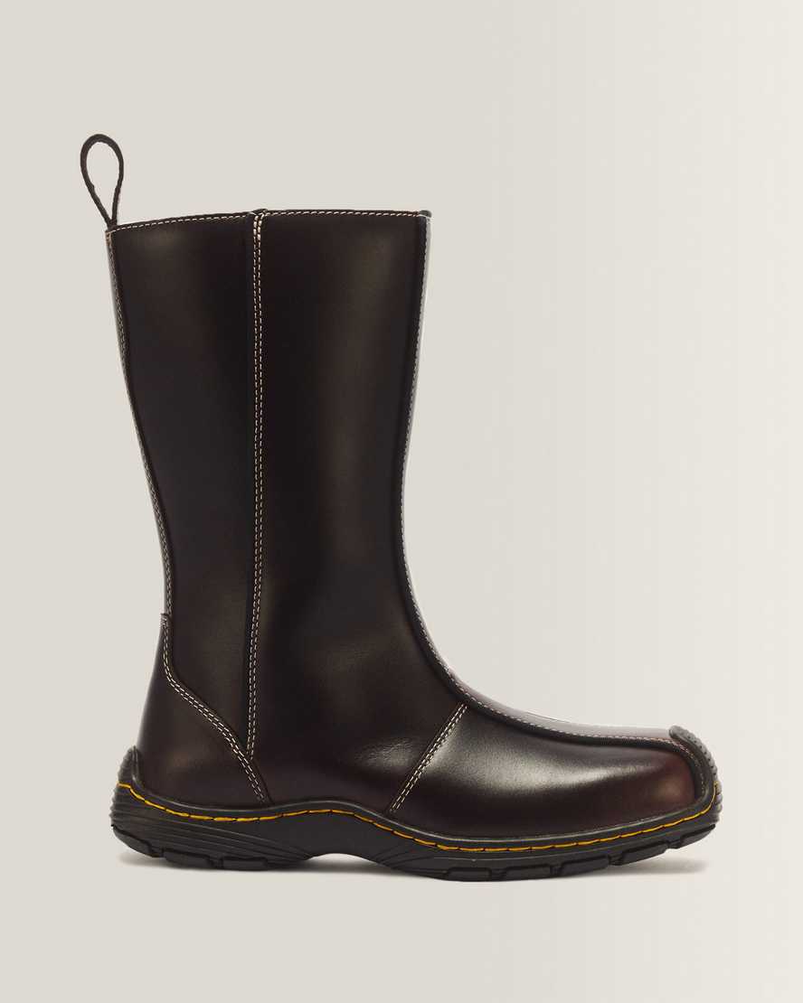 Dr. Martens Aurix Hi High Boot In Brown