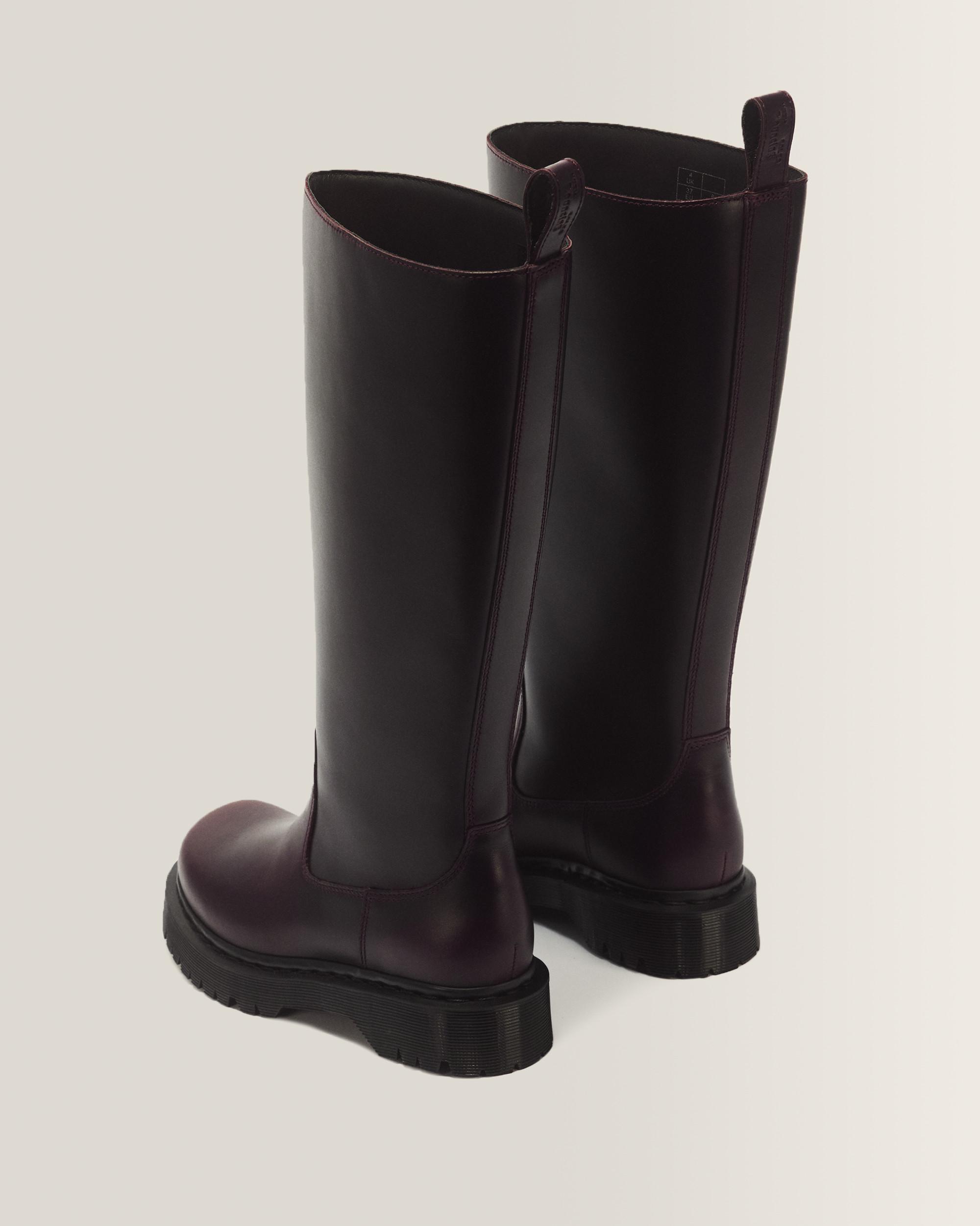 Rejena Hi Explorer WP Leather Tall Boots in Spiced Brown