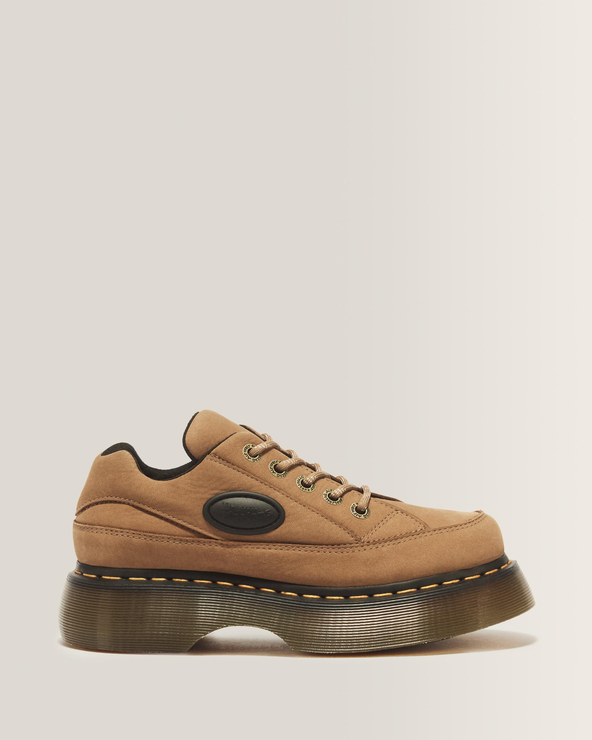 BUZZ 5-EYE MILLED NUBUCK-SKOR in Rosa