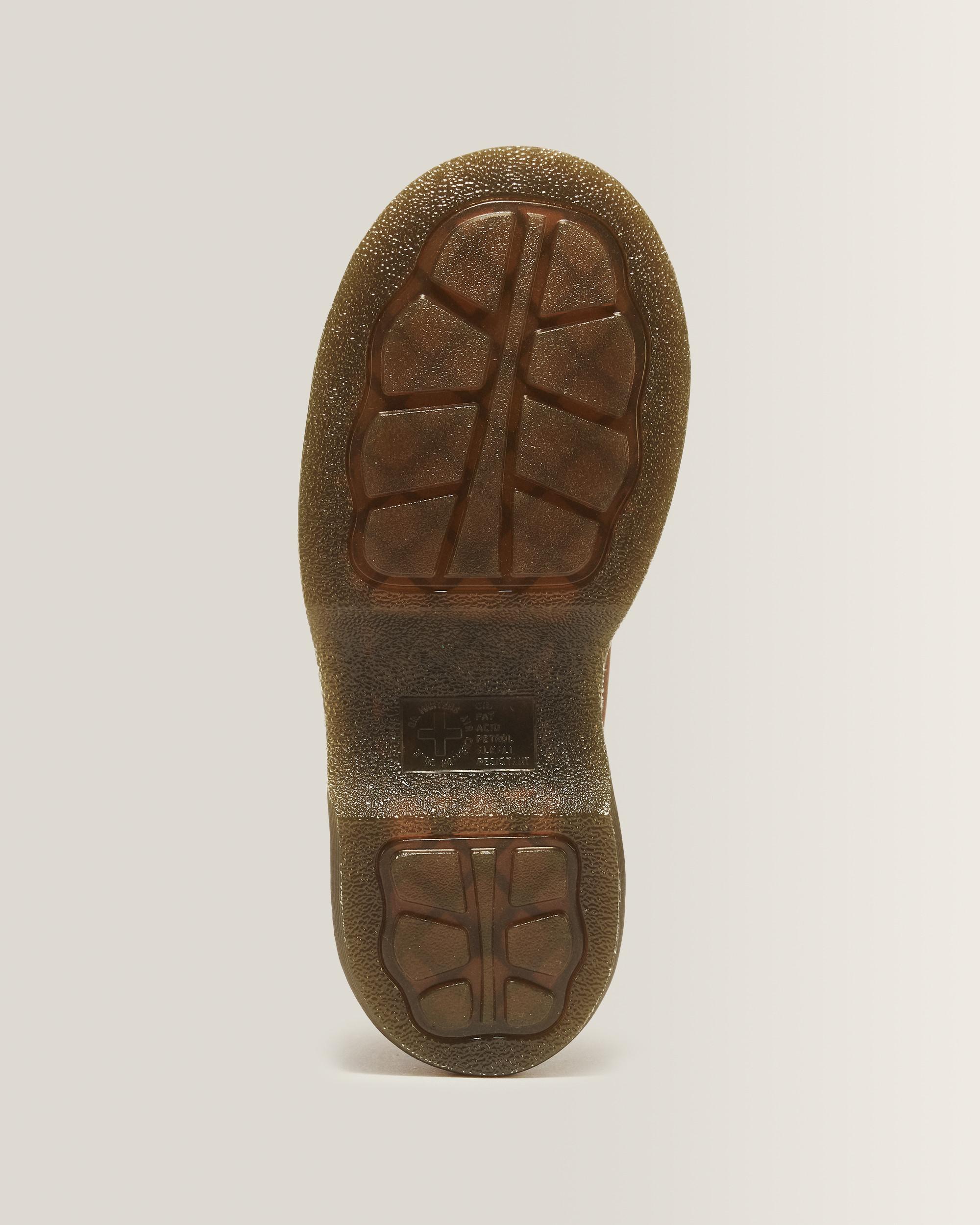 BUZZ 5-EYE MILLED NUBUCK SHOES in Cocoa Brown