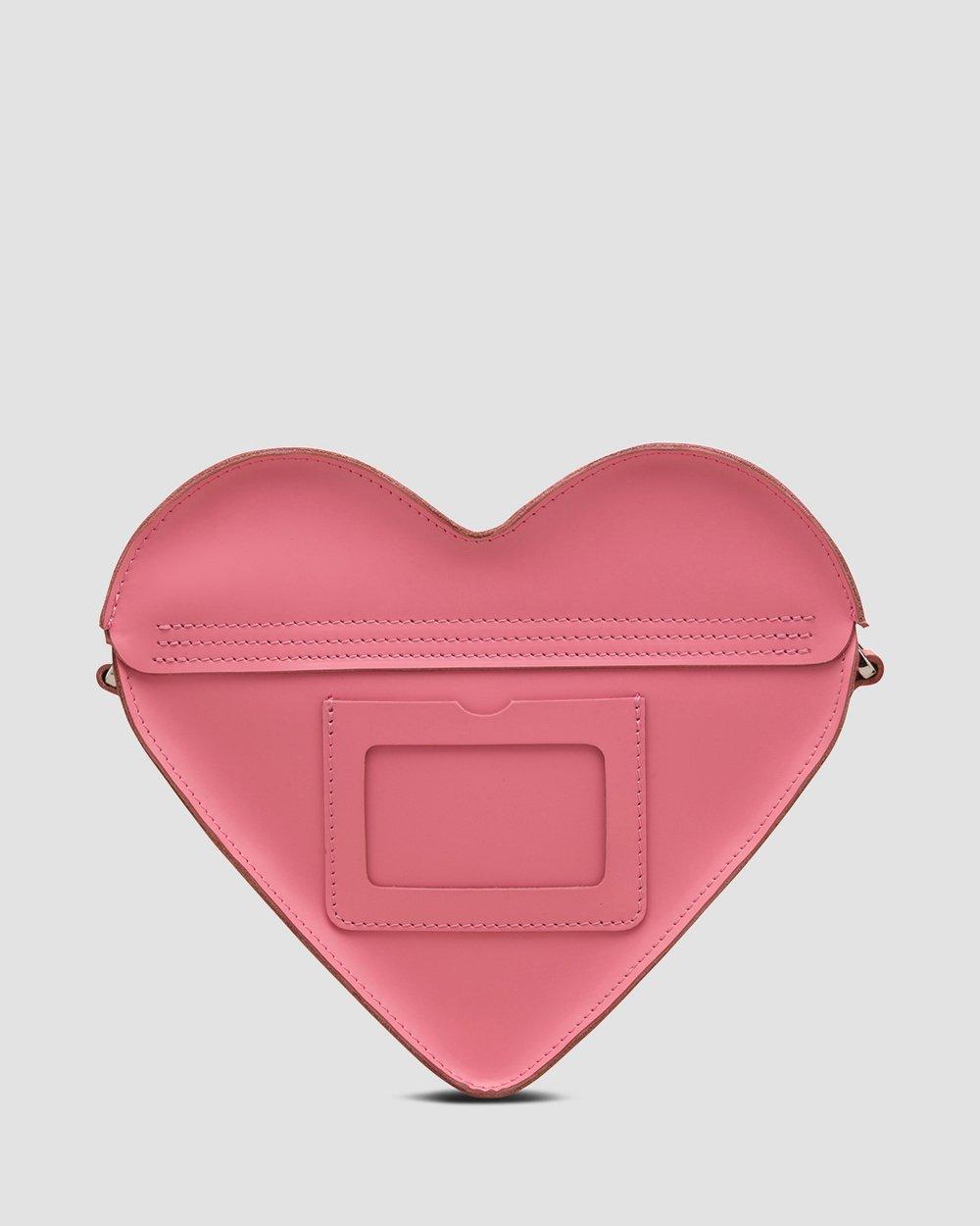 Dr. Martens 2019 Valentine's Limited Heart Bag Pink embroidered sequins  Leather