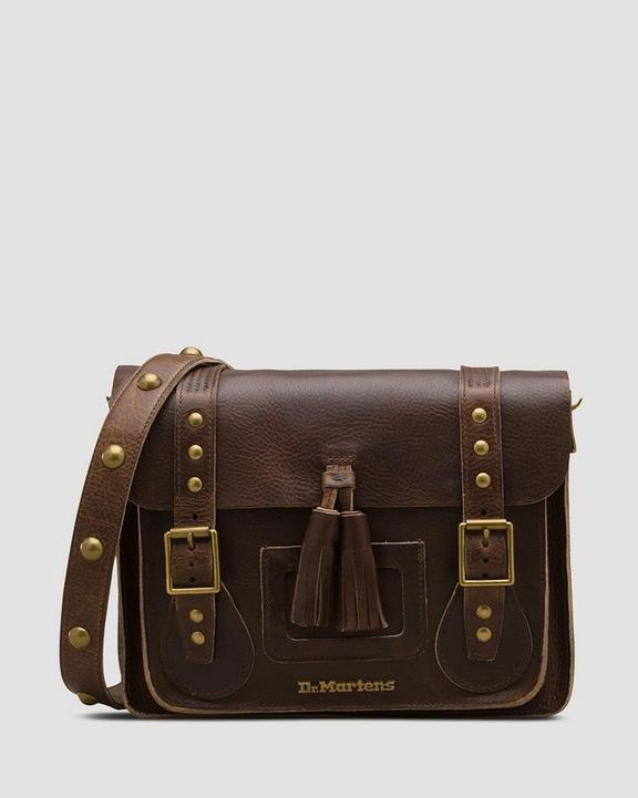 11'' Leather satchel Dr. Martens