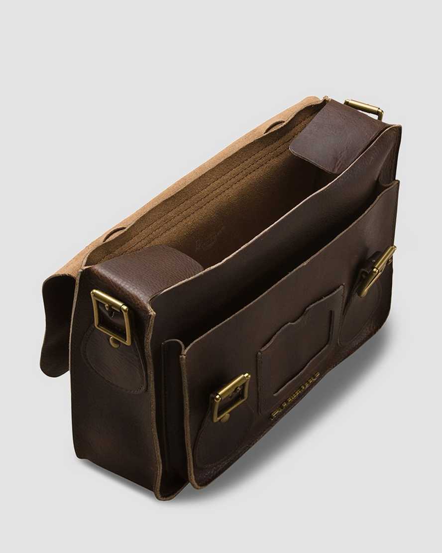 11'' Leather satchel | Dr Martens