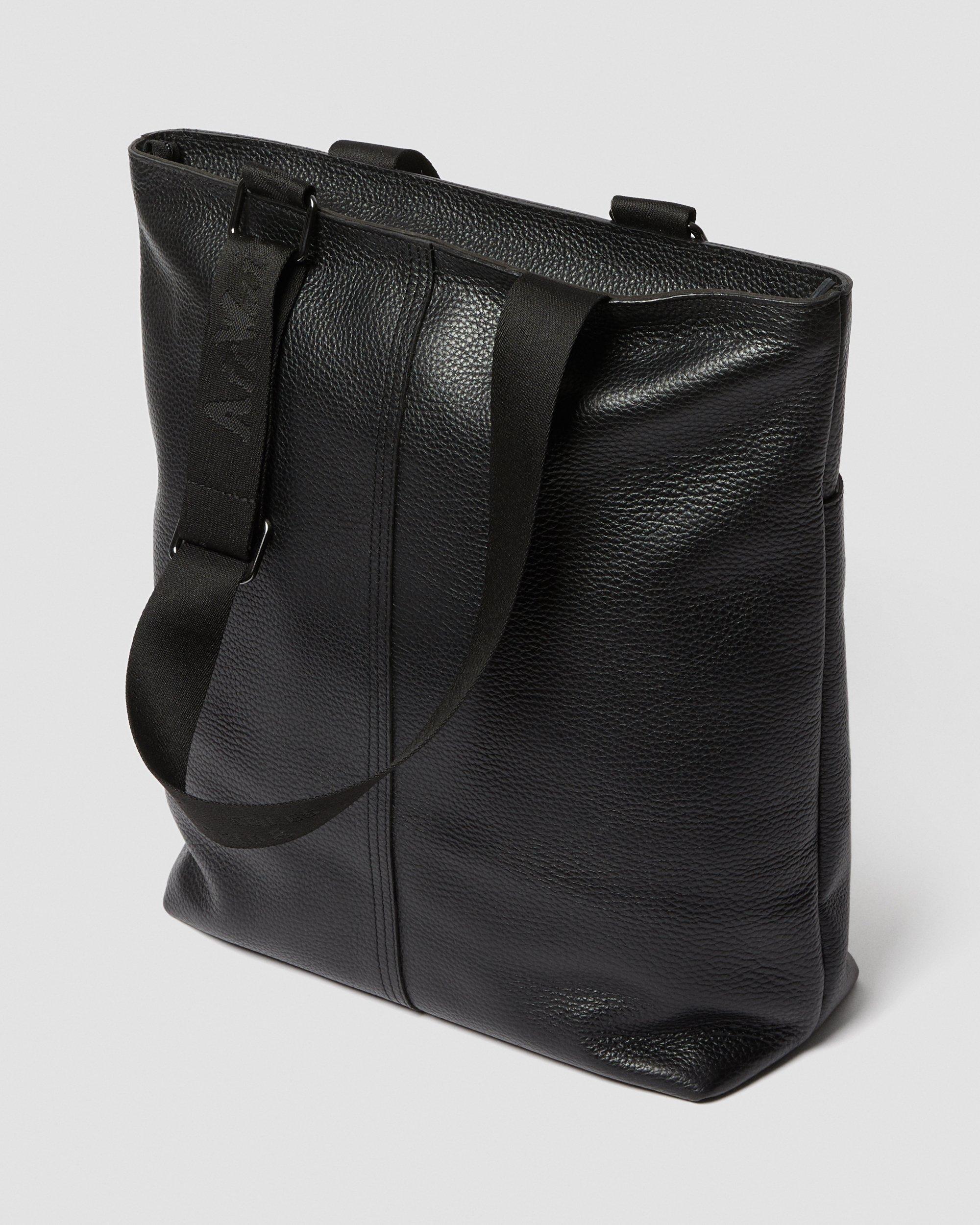 Milled Nappa SOFT LEATHER BACKPACK in Black+Black