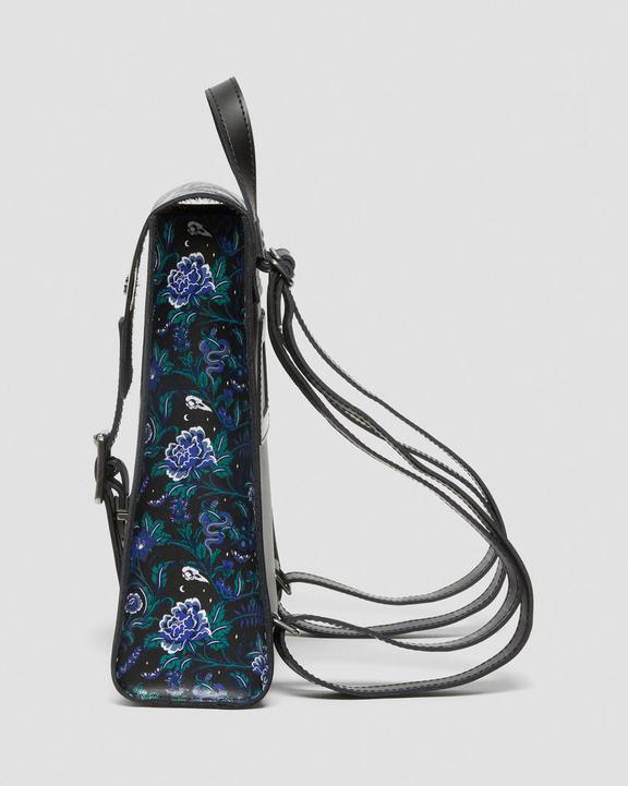 Mystic Floral Leather Mini Backpack BlackMystic Floral Leather Mini Backpack Dr. Martens