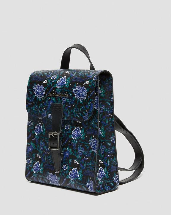 Mystic Floral Leather Mini Backpack BlackMystic Floral Leather Mini Backpack Dr. Martens