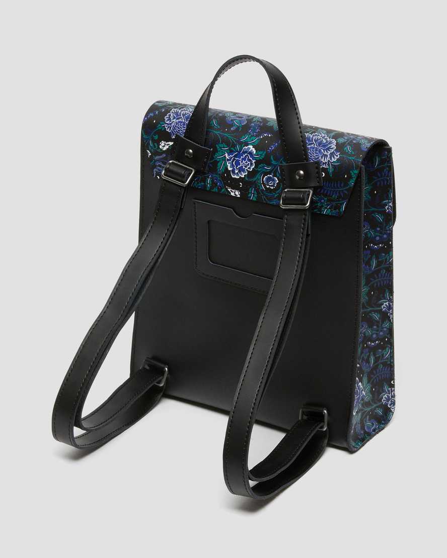 Mystic Floral-miniryggsäck läderMystic Floral-miniryggsäck i svart Dr. Martens