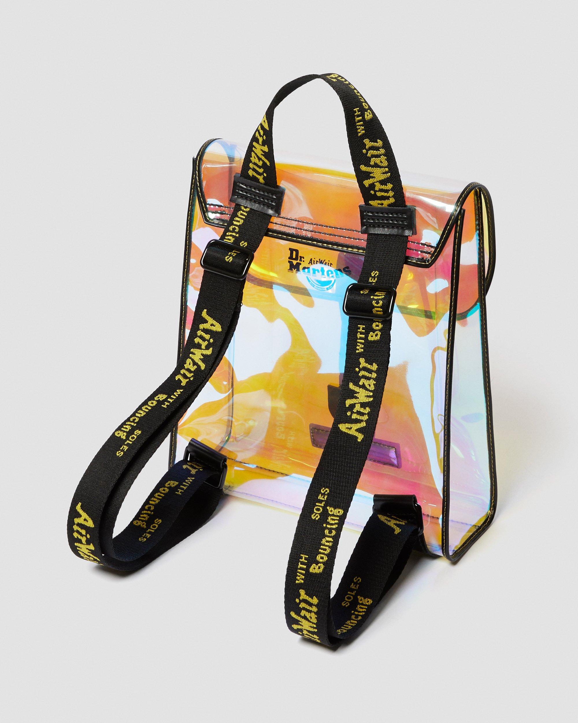 Doc Marten iridescent backpack retired DUO CHROME LEATHER MINI BACKPACK in Pink | Dr. Martens main image 4