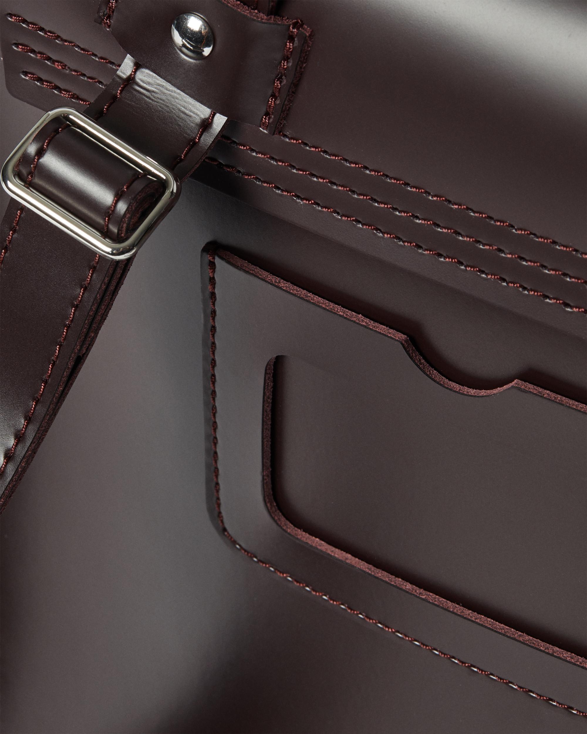 Leather Mini Backpack in BURGUNDY | Dr. Martens™