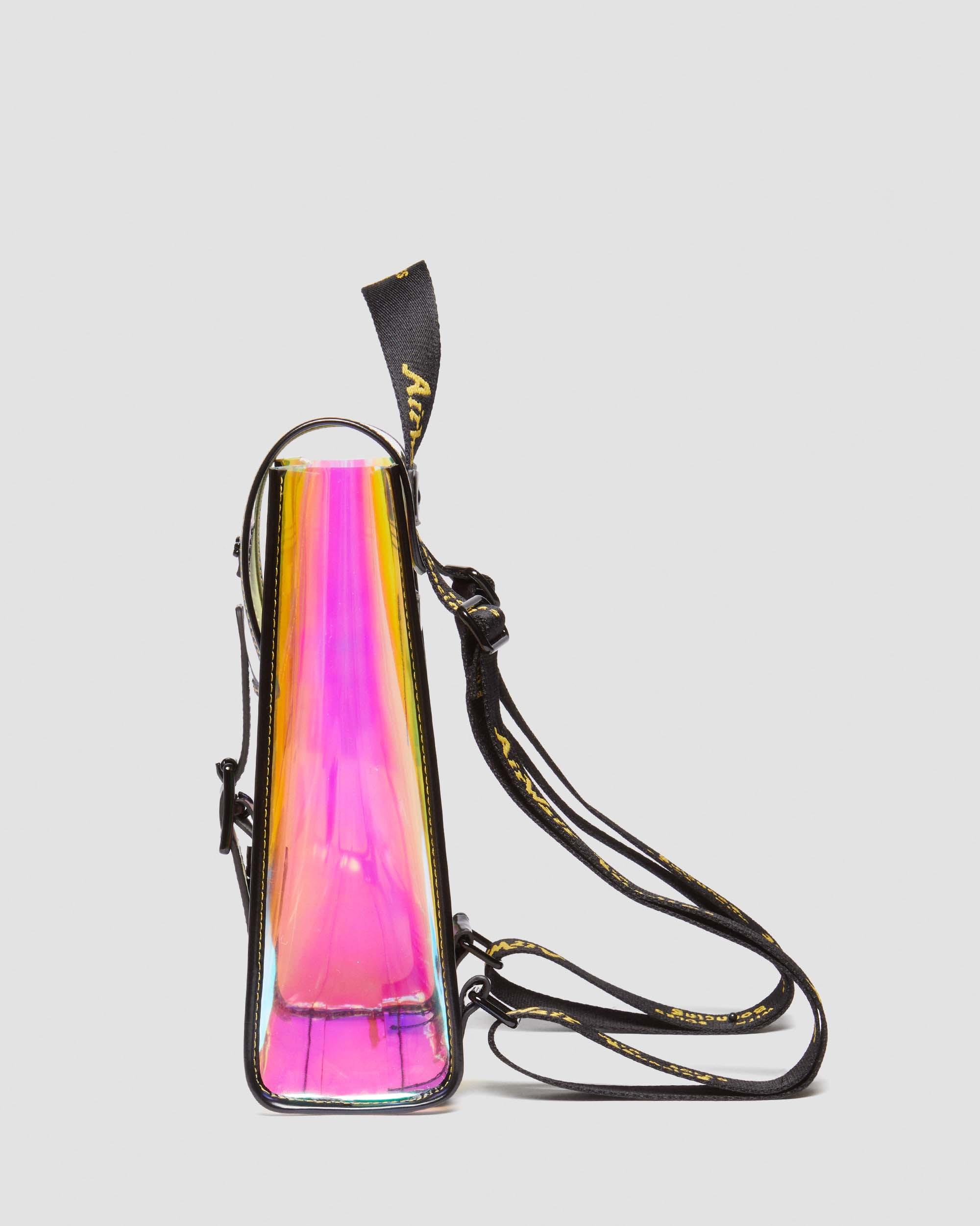【希少】ドクターマーチン　偏光　リュック Iridescent Transparent Mini Backpack in MULTI+BLACK | Dr. Martens™