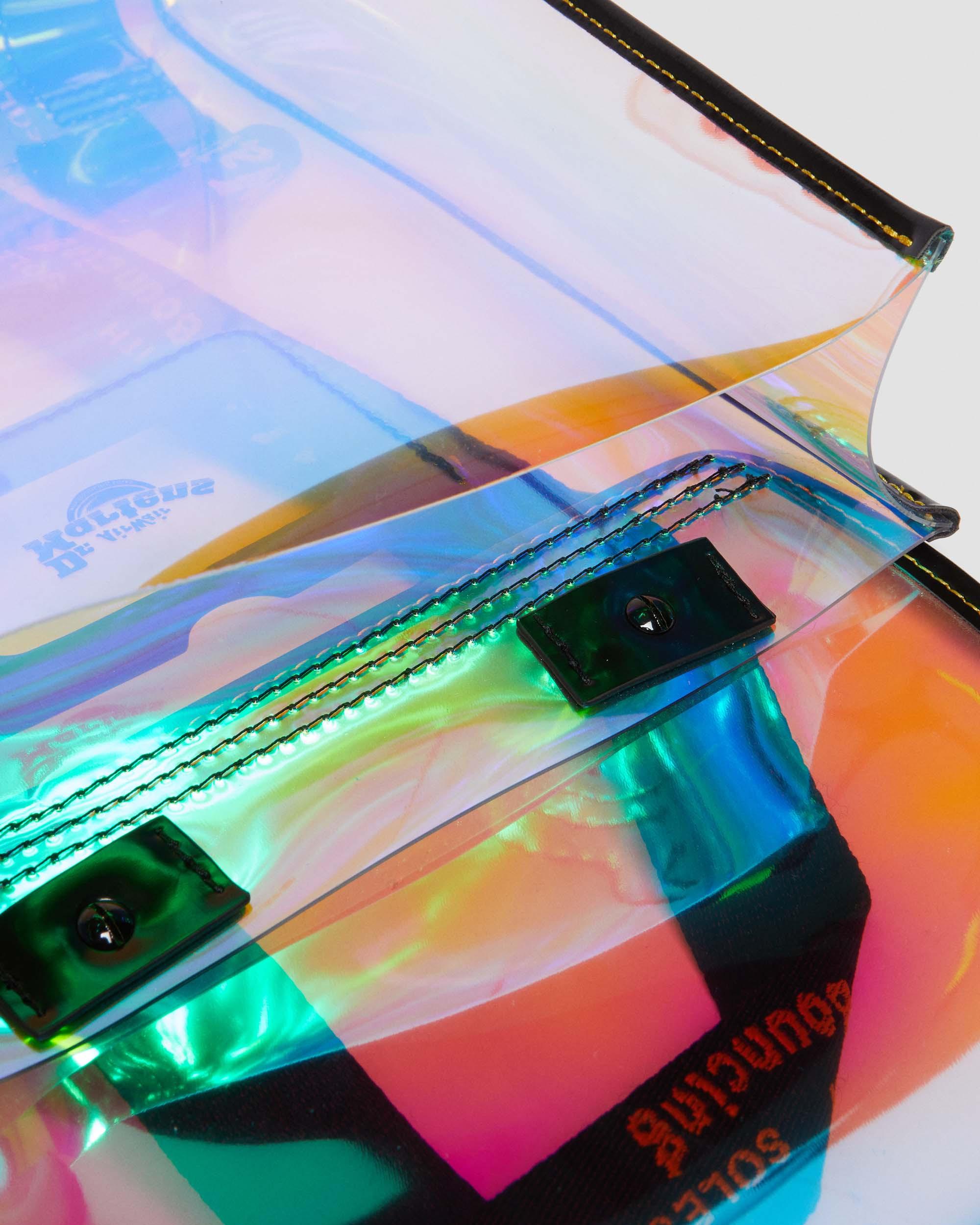 Iridescent Transparent Mini Backpack in MULTI+BLACK | Dr. Martens™