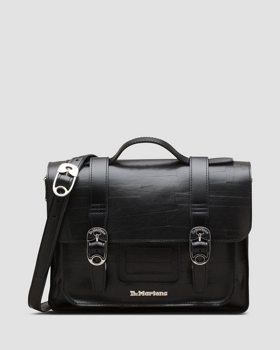 13 inch Duct Tape Leather Satchel Dr. Martens